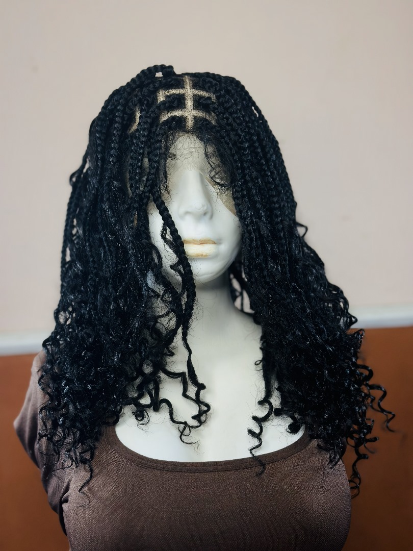 Short Braided Wig