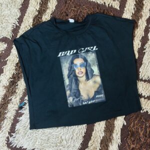 Slaydiva Casual Short Sleeve Crop Top