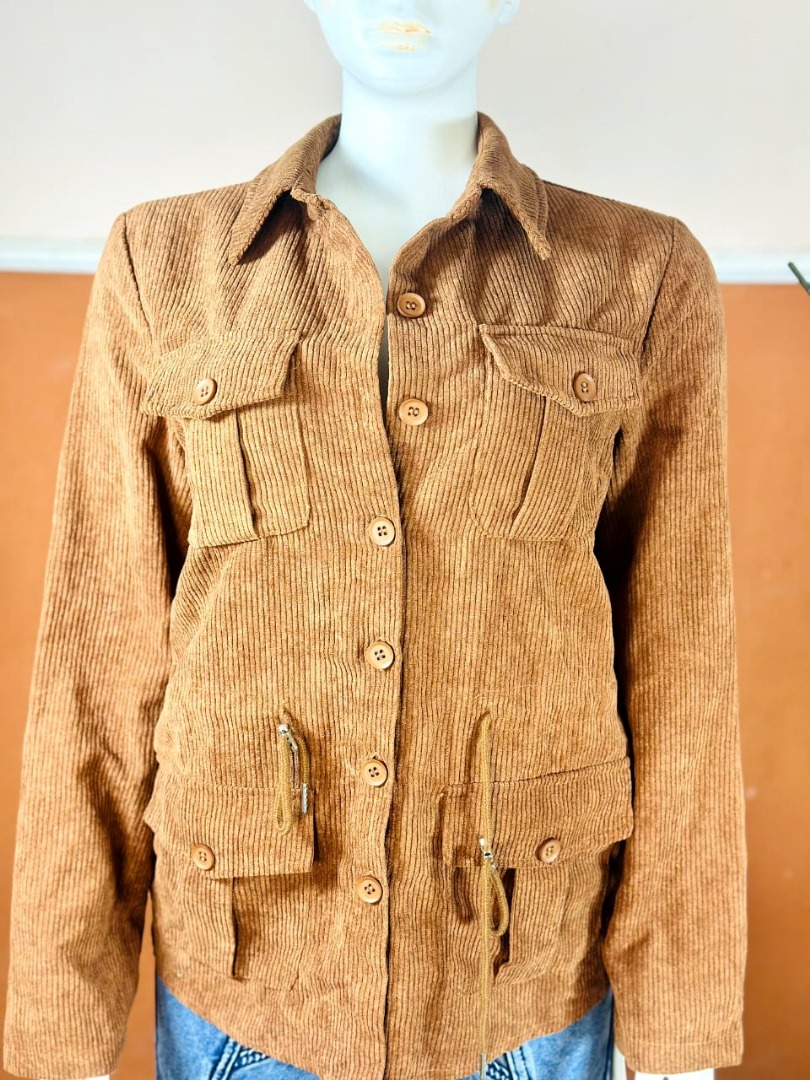 Women Brown Suit Jacket