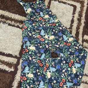 Women CIDER Corduroy Floral Pocket Jumpsuit