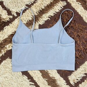 Womens ribbed sport bra