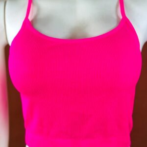 Womens ribbed sport bra