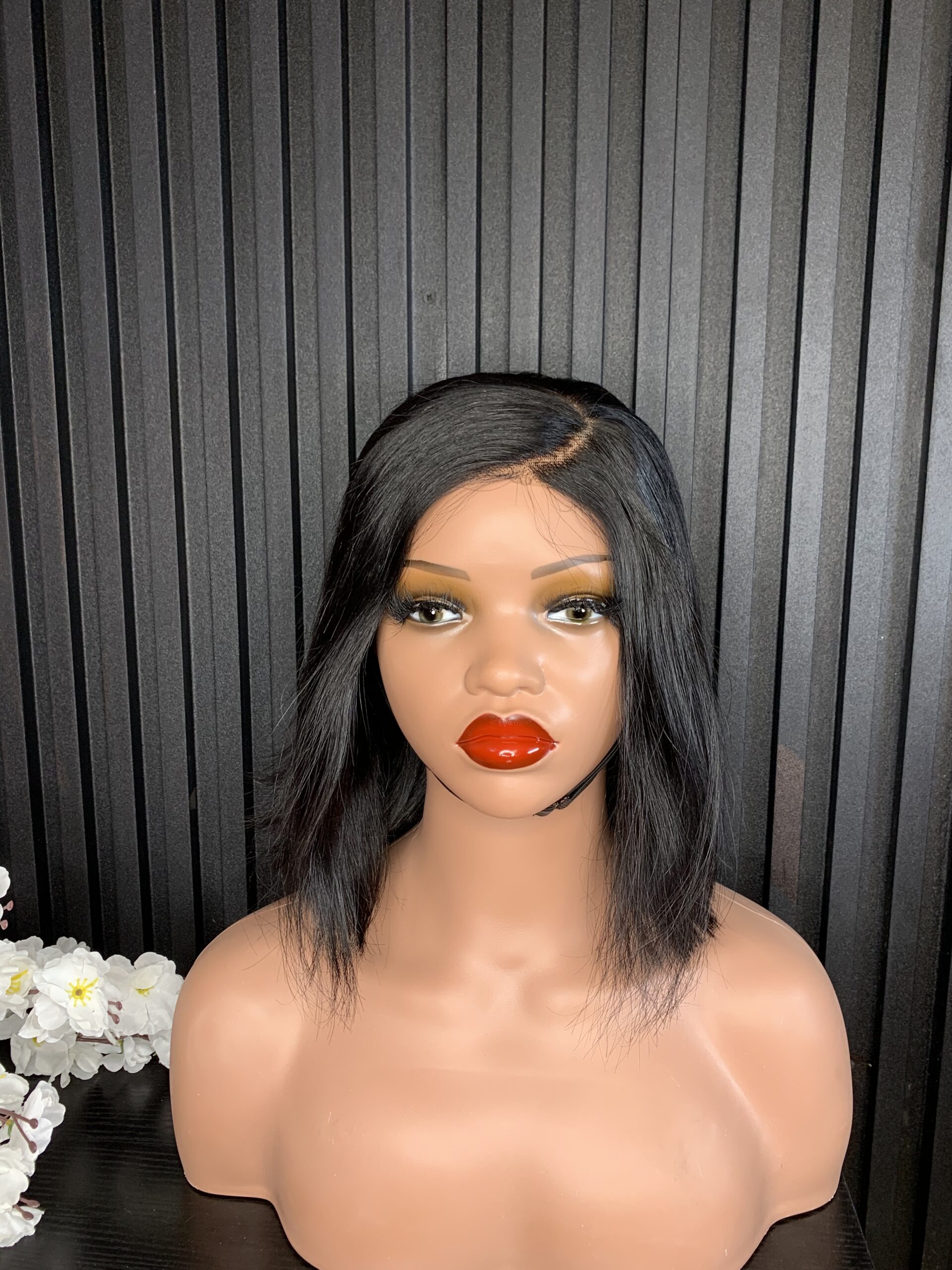 Premium 10 Inches 4x4 Glueless Wig – Natural Look Human Hair Wig 2 Premium 10 Inches 4x4 Glueless Wig – Natural Look Human Hair Wig - Image 2