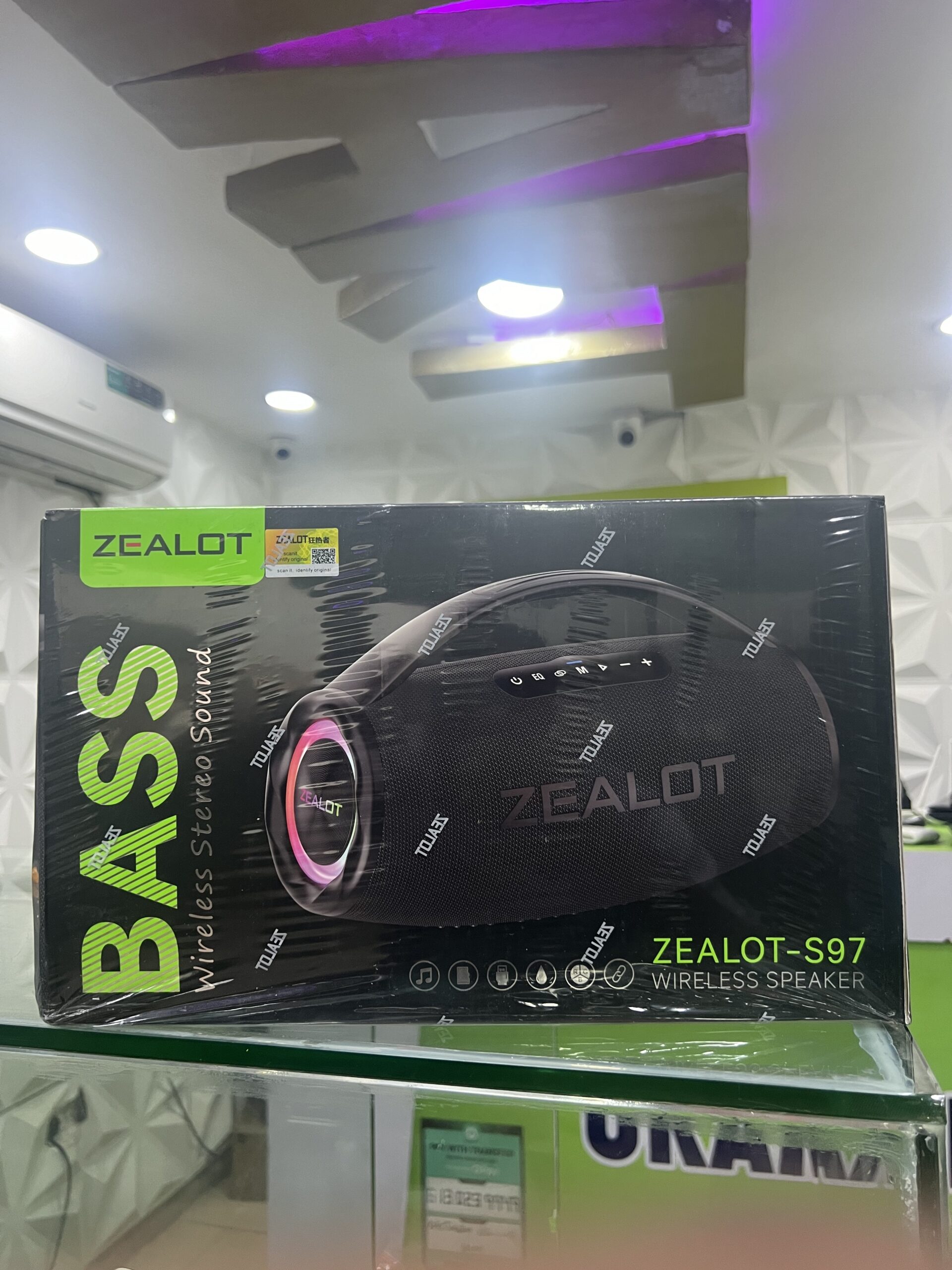 Zealot S-97 Speaker – 80W Bluetooth Speaker with Deep Bass & Long Battery 5 Zealot S-97 Speaker – 80W Bluetooth Speaker with Deep Bass & Long Battery - Image 5