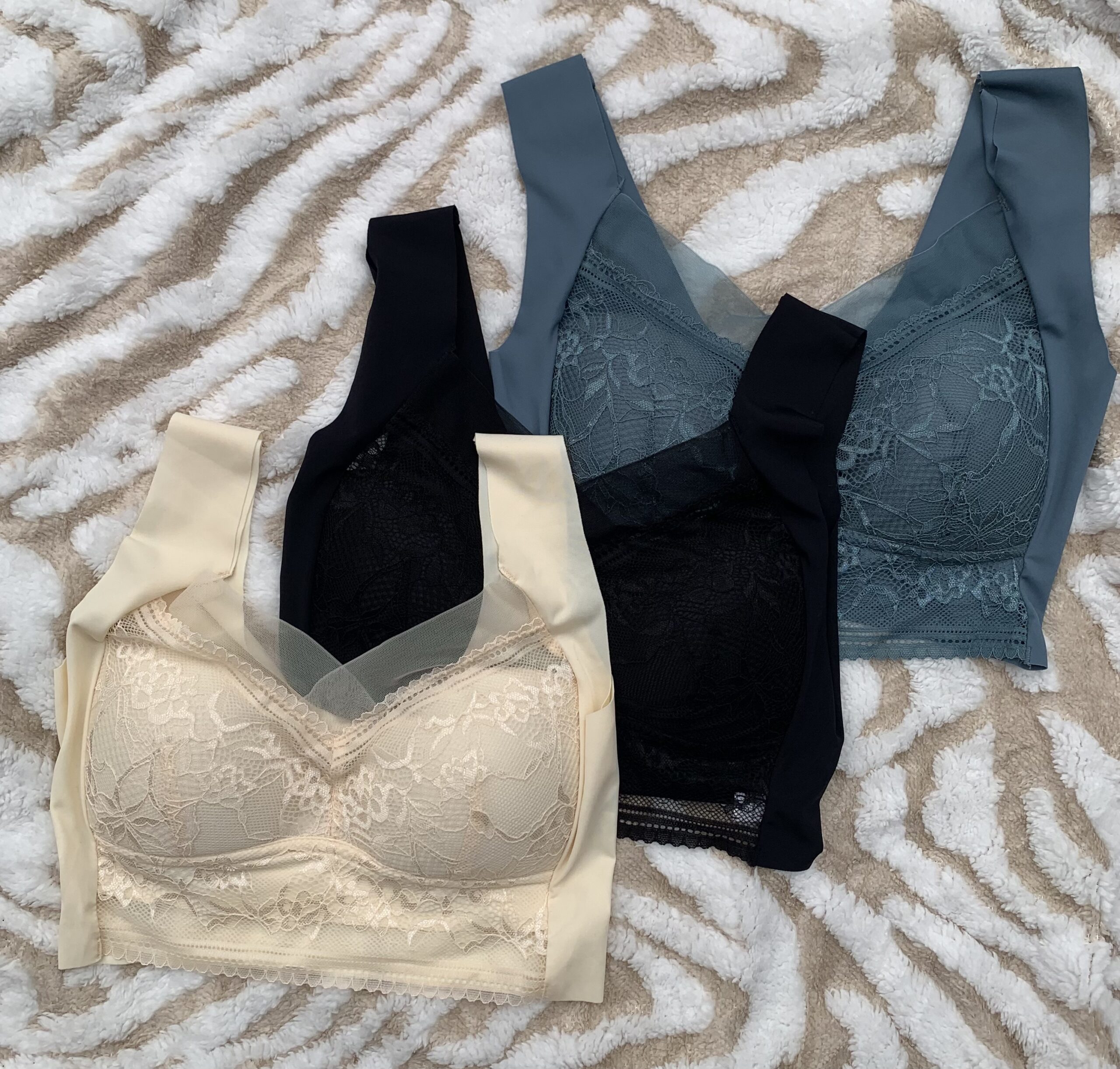 Stylish Women’s Seamless Bra Set Comfortable Wireless Everyday Bras 3 Stylish Women’s Seamless Bra Set Comfortable Wireless Everyday Bras - Image 3