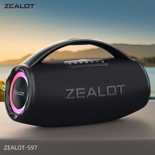 Zealot S-97 Speaker – 80W Bluetooth Speaker with Deep Bass & Long Battery 3 Zealot S-97 Speaker – 80W Bluetooth Speaker with Deep Bass & Long Battery - Image 3
