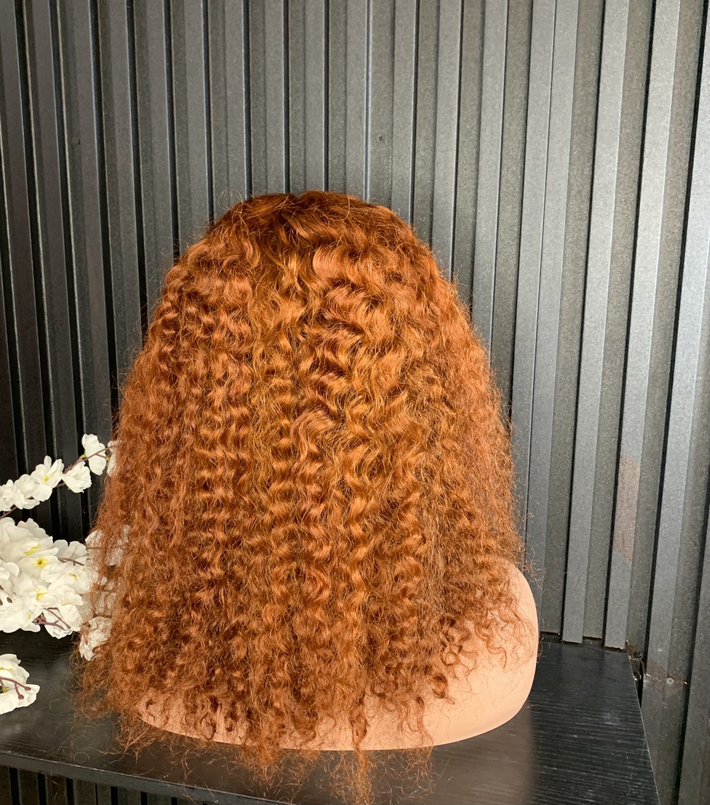 Premium 16 Inches Deep Wave Wig – Natural Curly Human Hair Wig 4 Premium 16 Inches Deep Wave Wig – Natural Curly Human Hair Wig - Image 4