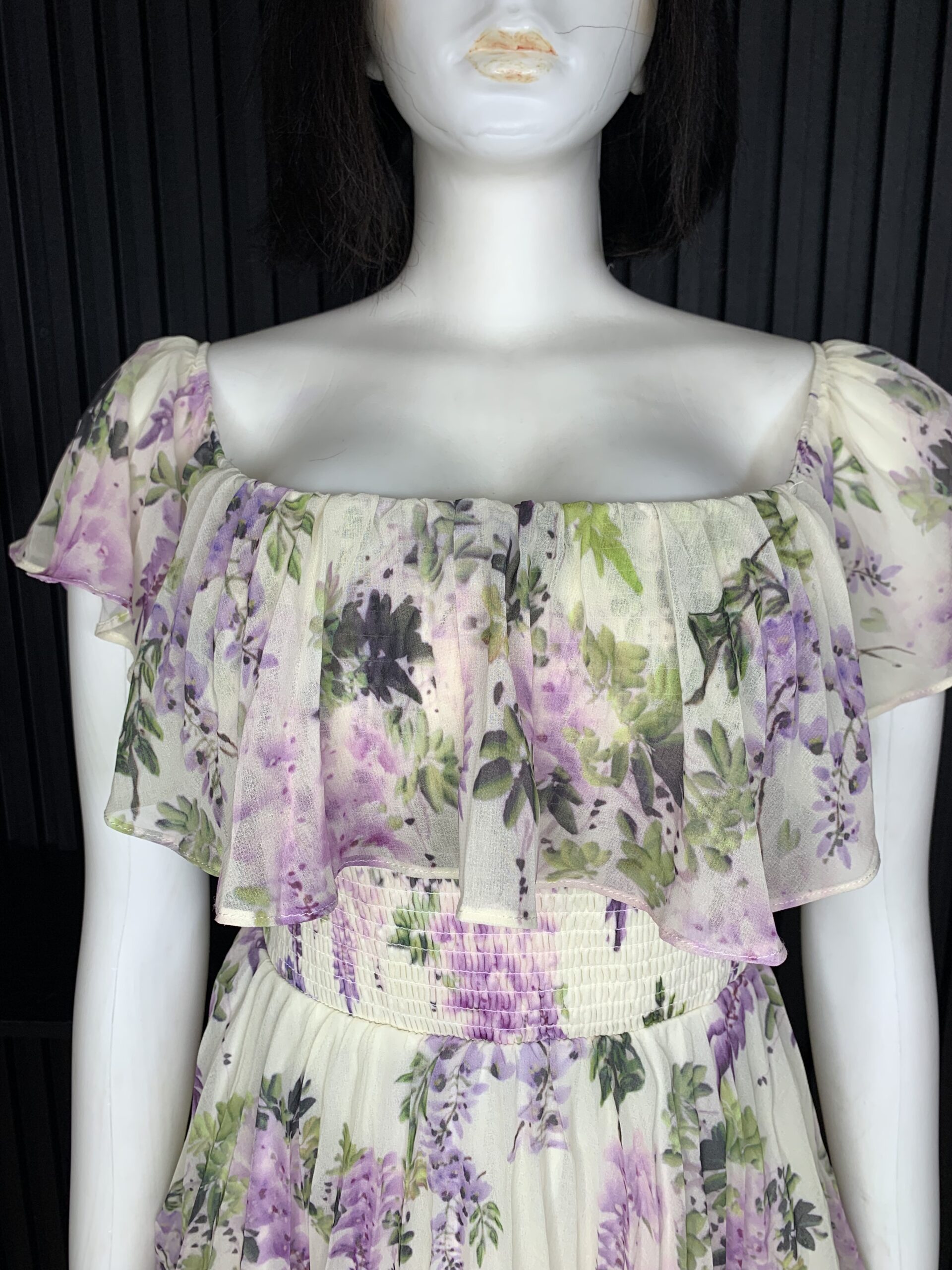 Smocked Waist Chicfon Dress 2 Smocked Waist Chicfon Dress - Image 2