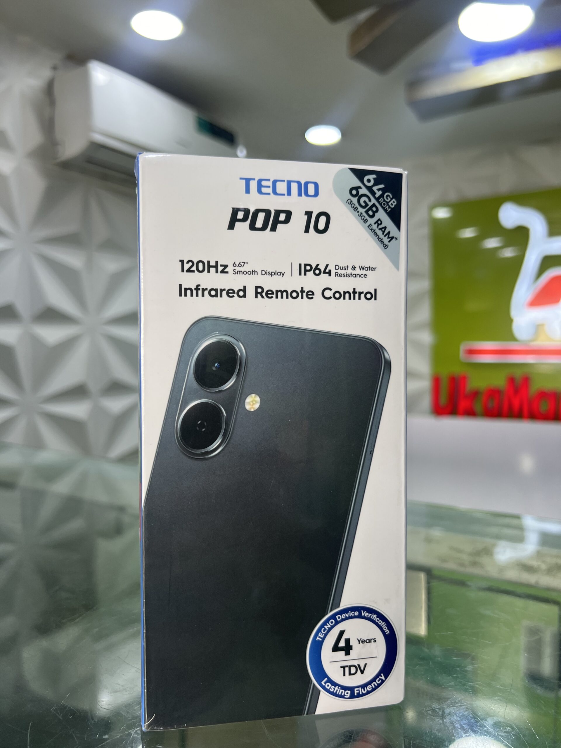 Tecno Pop 10 3GB+3GB RAM 64GB – 5000mAh Battery Budget Smartphone 1 Tecno Pop 10 3GB+3GB RAM 64GB – 5000mAh Battery Budget Smartphone