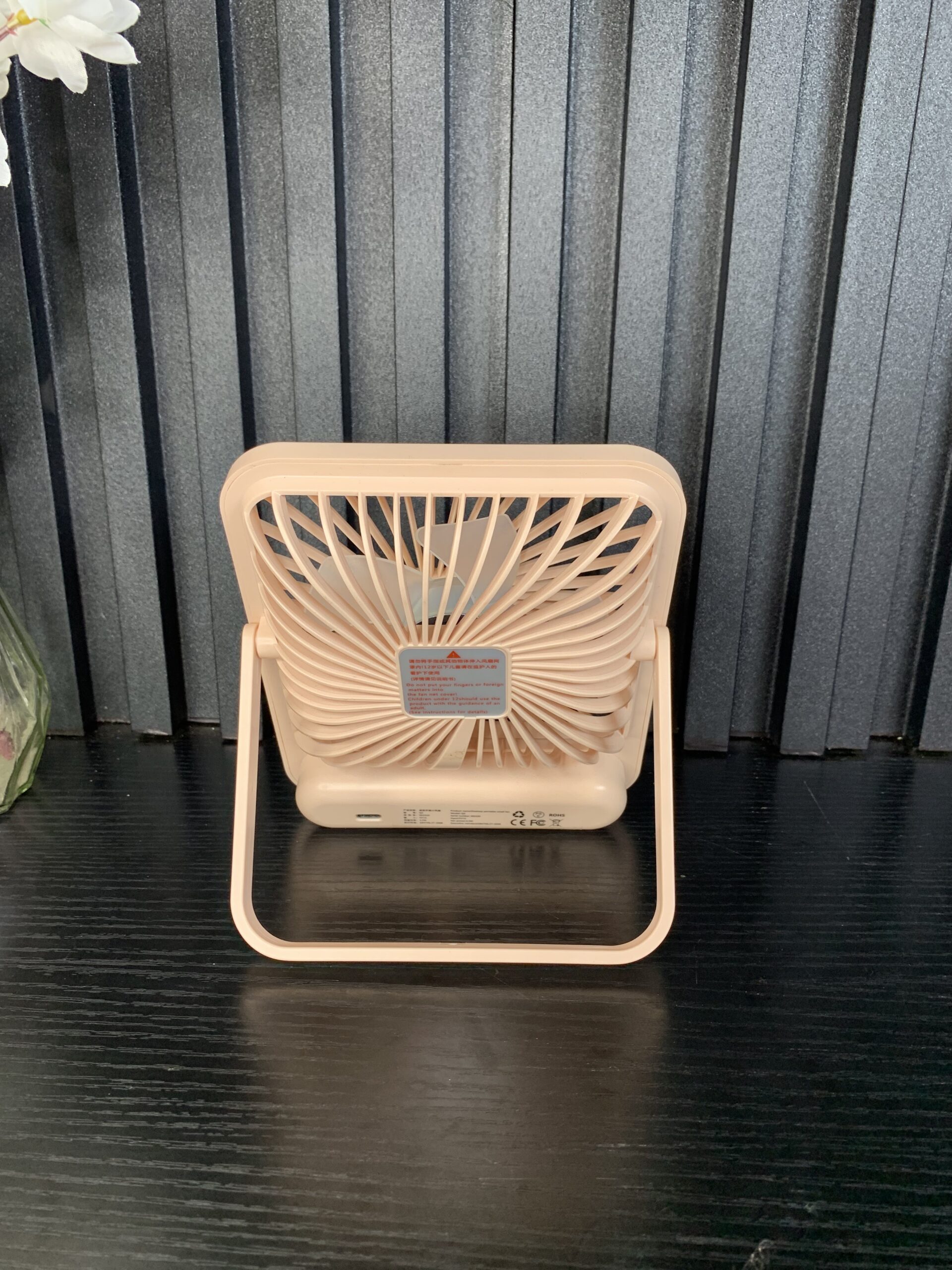 Premium Quality Rechargeable Table Fan 5 Premium Quality Rechargeable Table Fan - Image 5