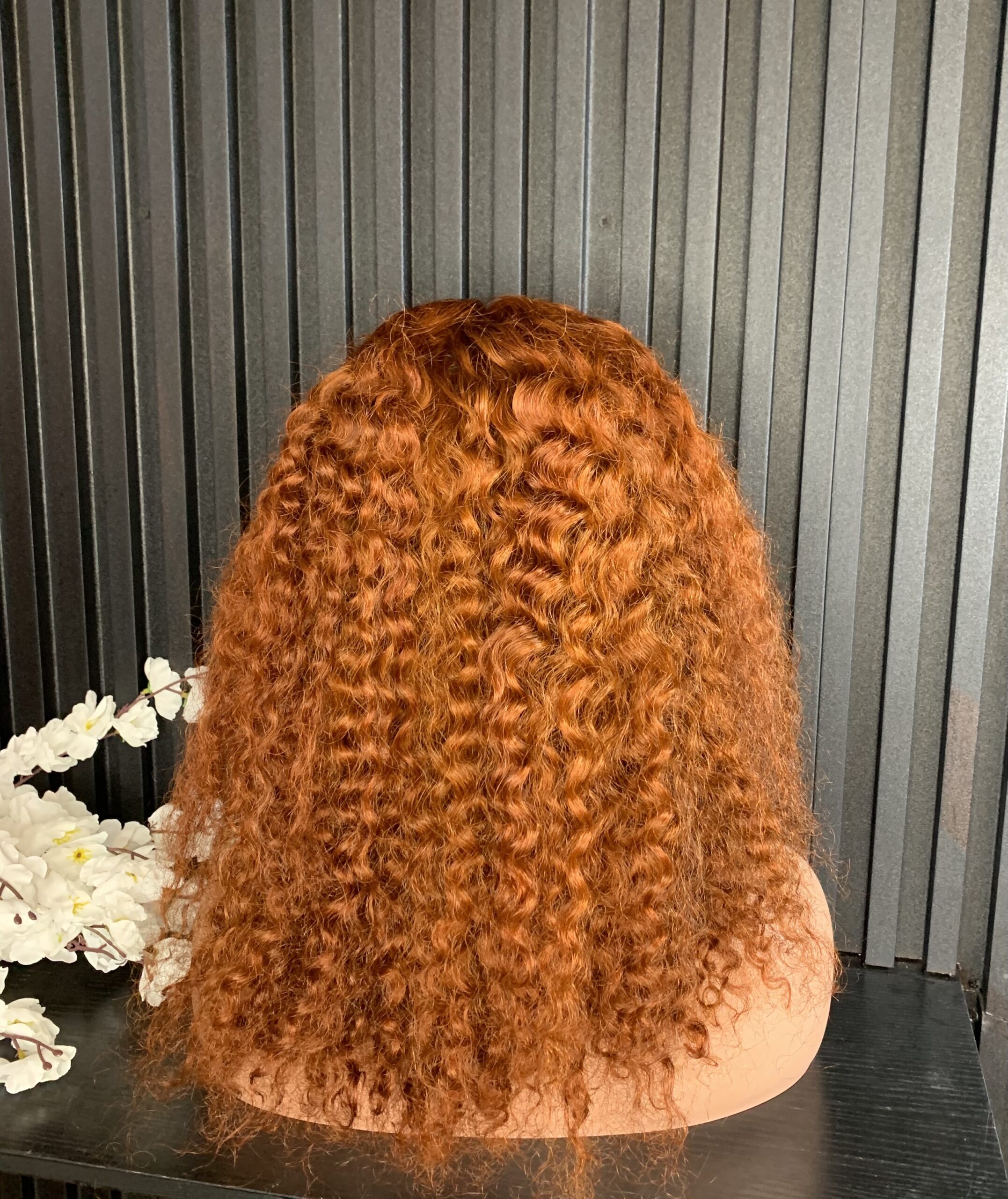 Premium 16 Inches Deep Wave Wig – Natural Curly Human Hair Wig 5 Premium 16 Inches Deep Wave Wig – Natural Curly Human Hair Wig - Image 5