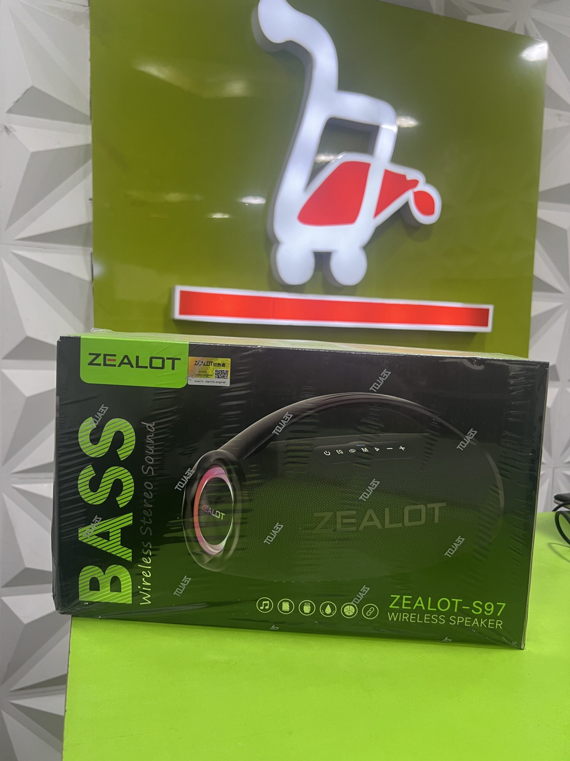 Zealot S-97 Speaker – 80W Bluetooth Speaker with Deep Bass & Long Battery 2 Zealot S-97 Speaker – 80W Bluetooth Speaker with Deep Bass & Long Battery - Image 2