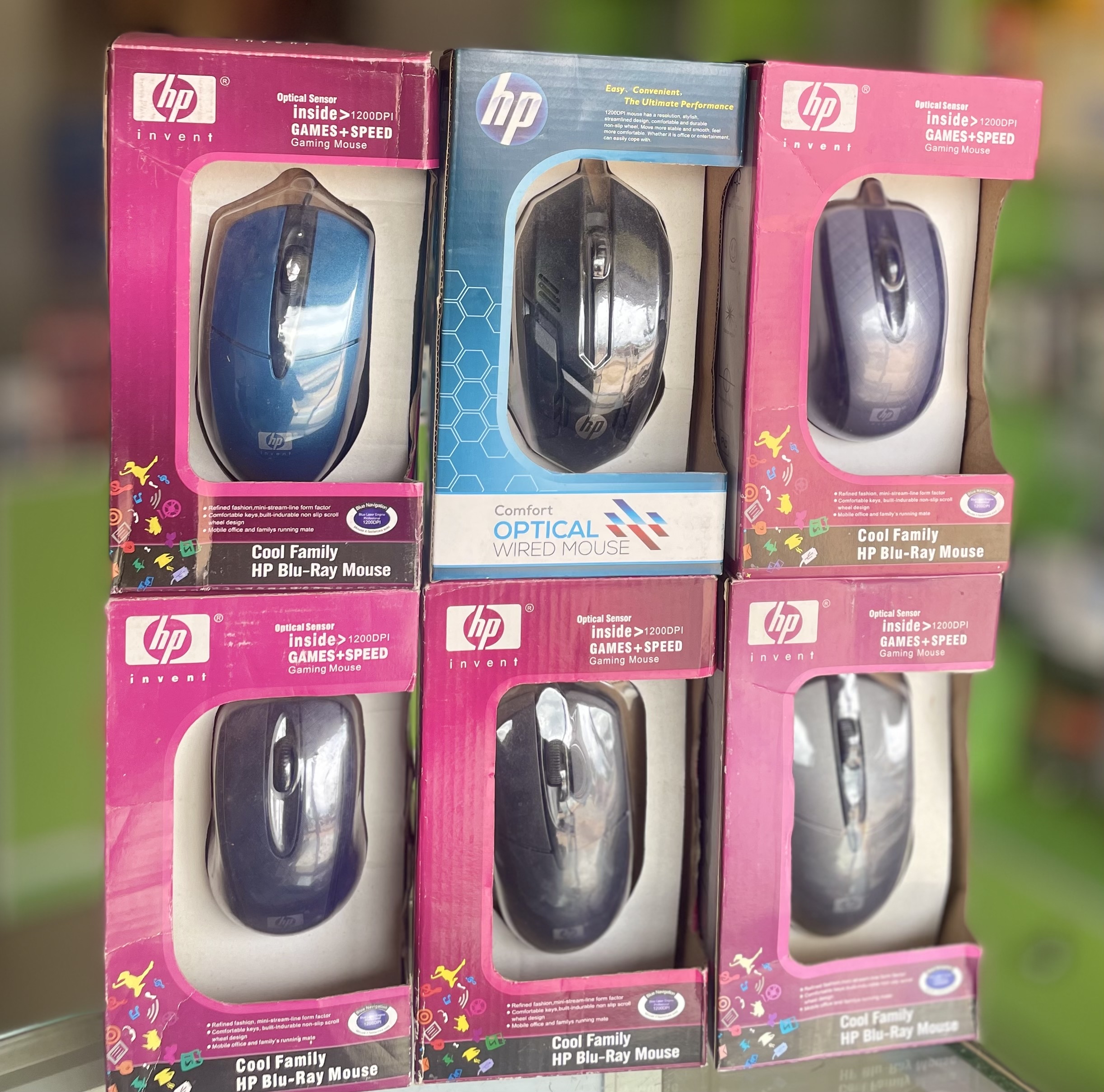 HP WIRED MOUSE 1 HP WIRED MOUSE