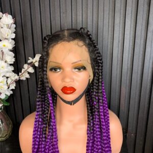 Home 12 26 inches jumbo braids full frontal 2 UkaMart