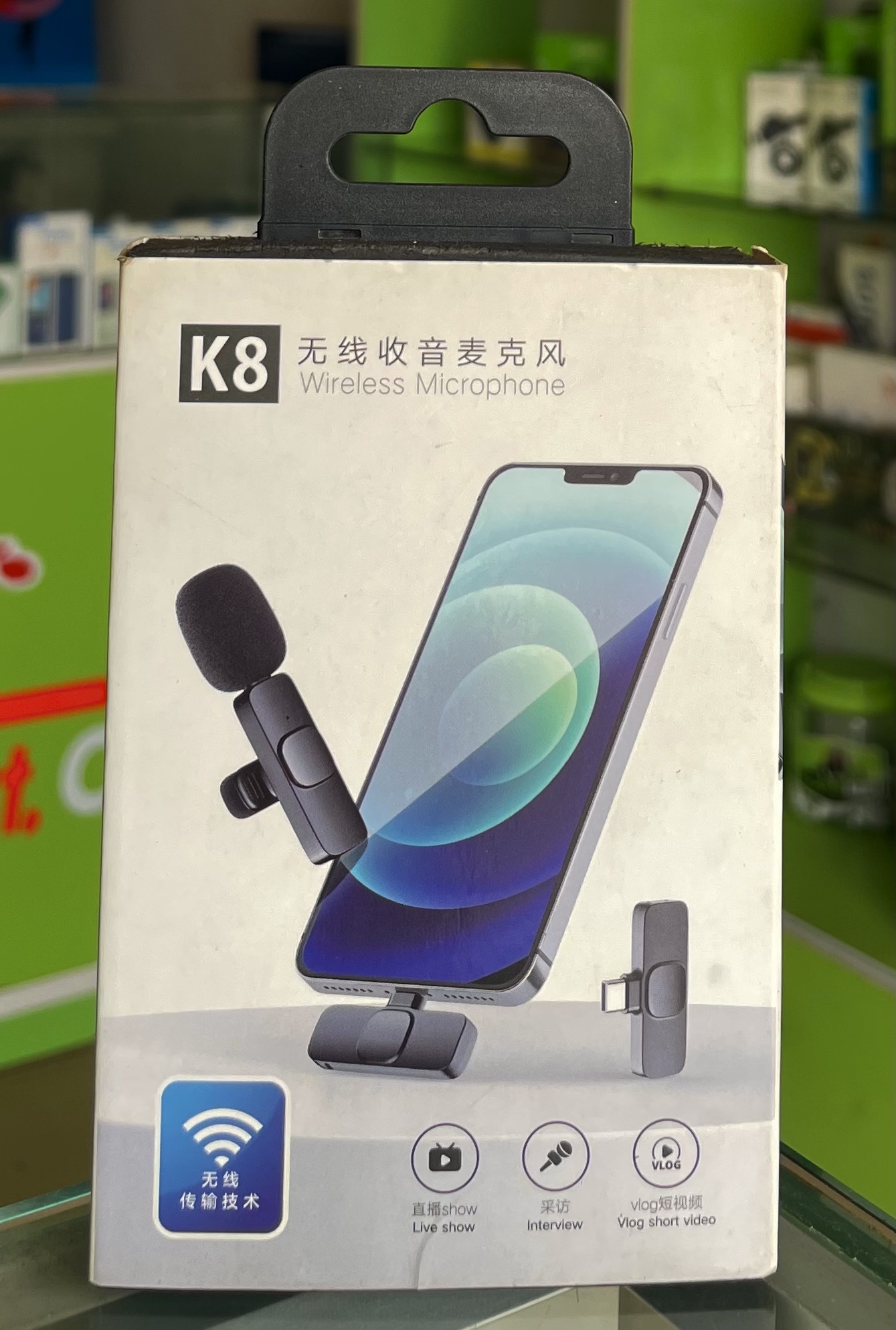 K8 WIRELESS MICROPHONE 1 K8 WIRELESS MICROPHONE