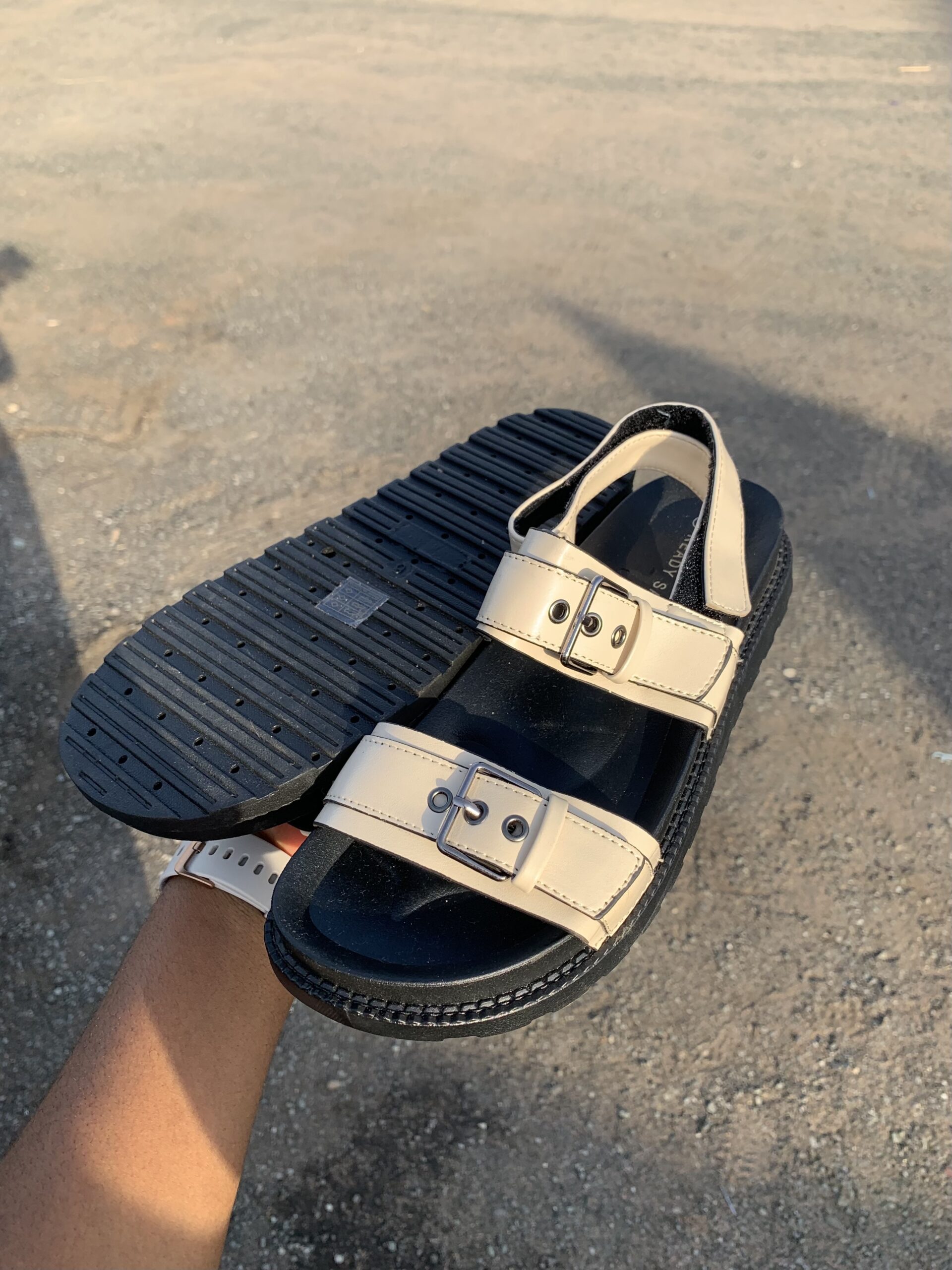 Premium Double-Buckle Flat Sandals 3 Premium Double-Buckle Flat Sandals - Image 3