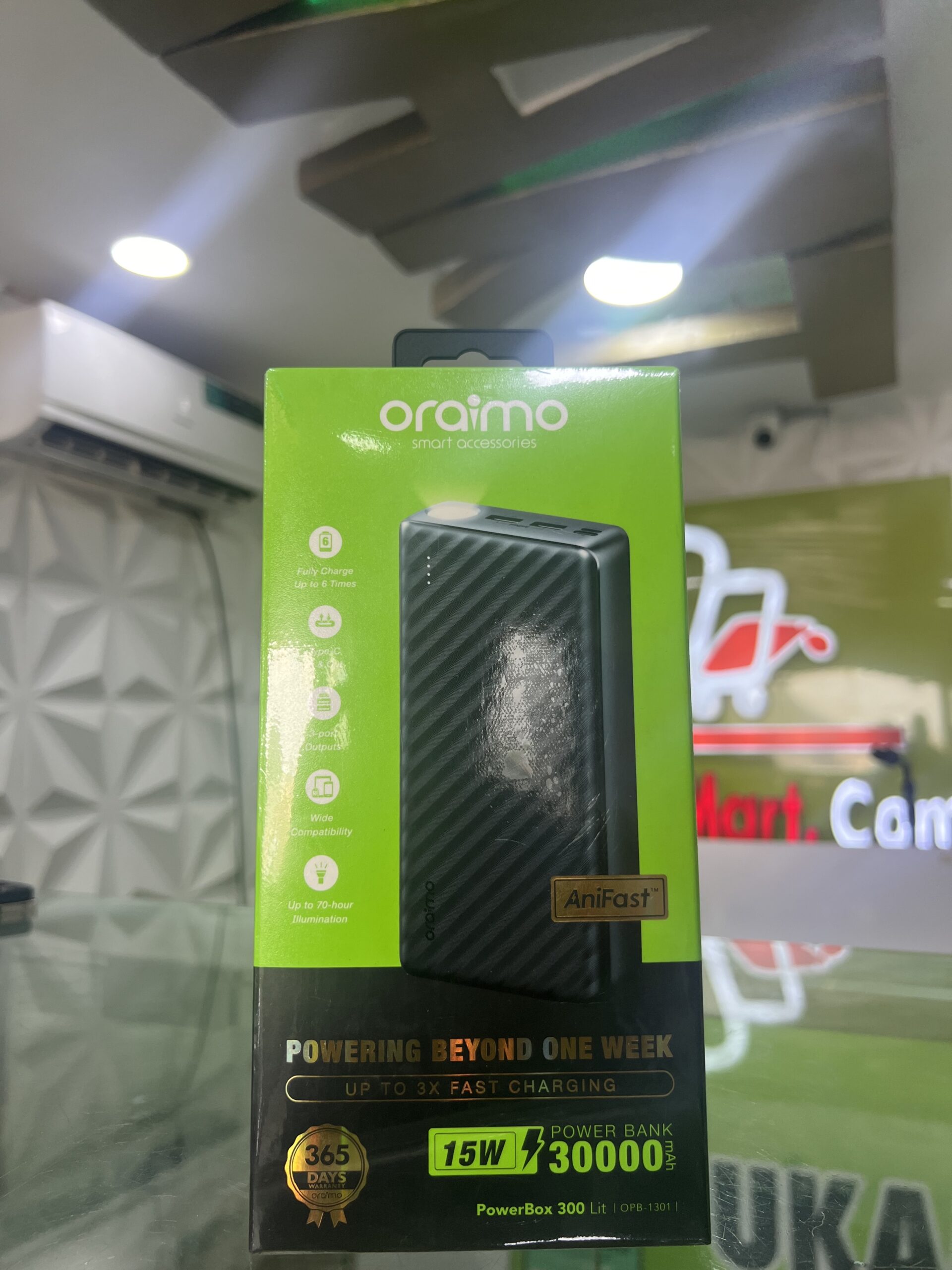 ORAIMO 30,000 mah POWER BANK 1 ORAIMO 30,000 mah POWER BANK