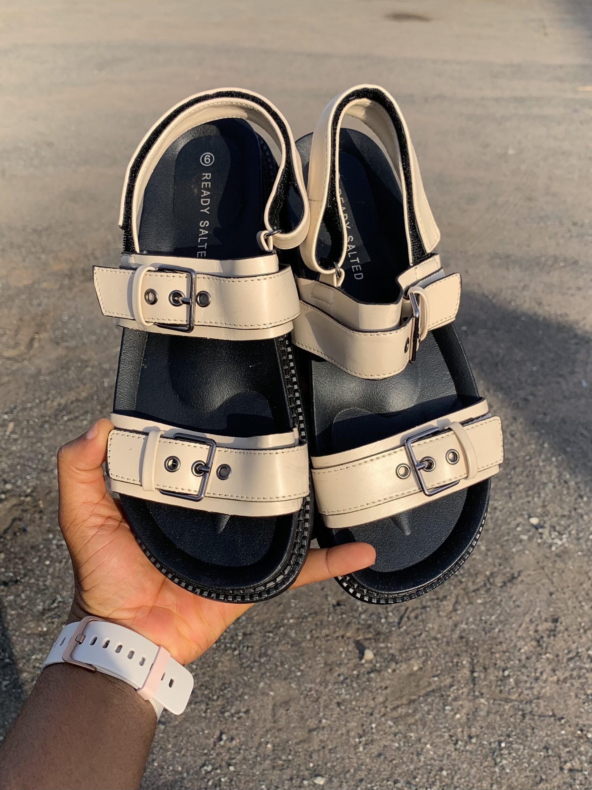 Premium Double-Buckle Flat Sandals 1 Premium Double-Buckle Flat Sandals