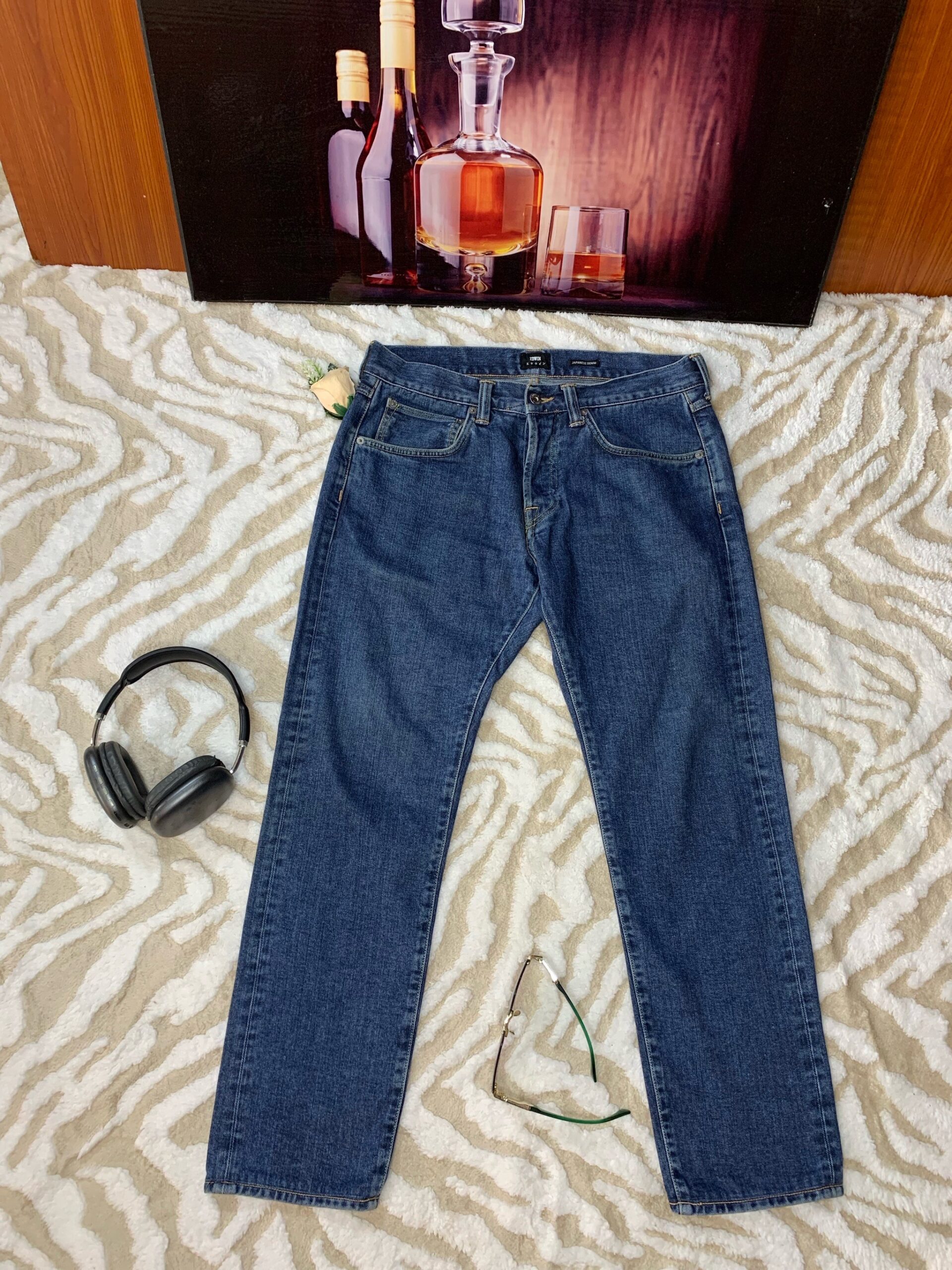 Women’s Slim Straight Denim Jeans – Casual Everyday Blue Jeans UK 2 Women’s Slim Straight Denim Jeans – Casual Everyday Blue Jeans UK - Image 2