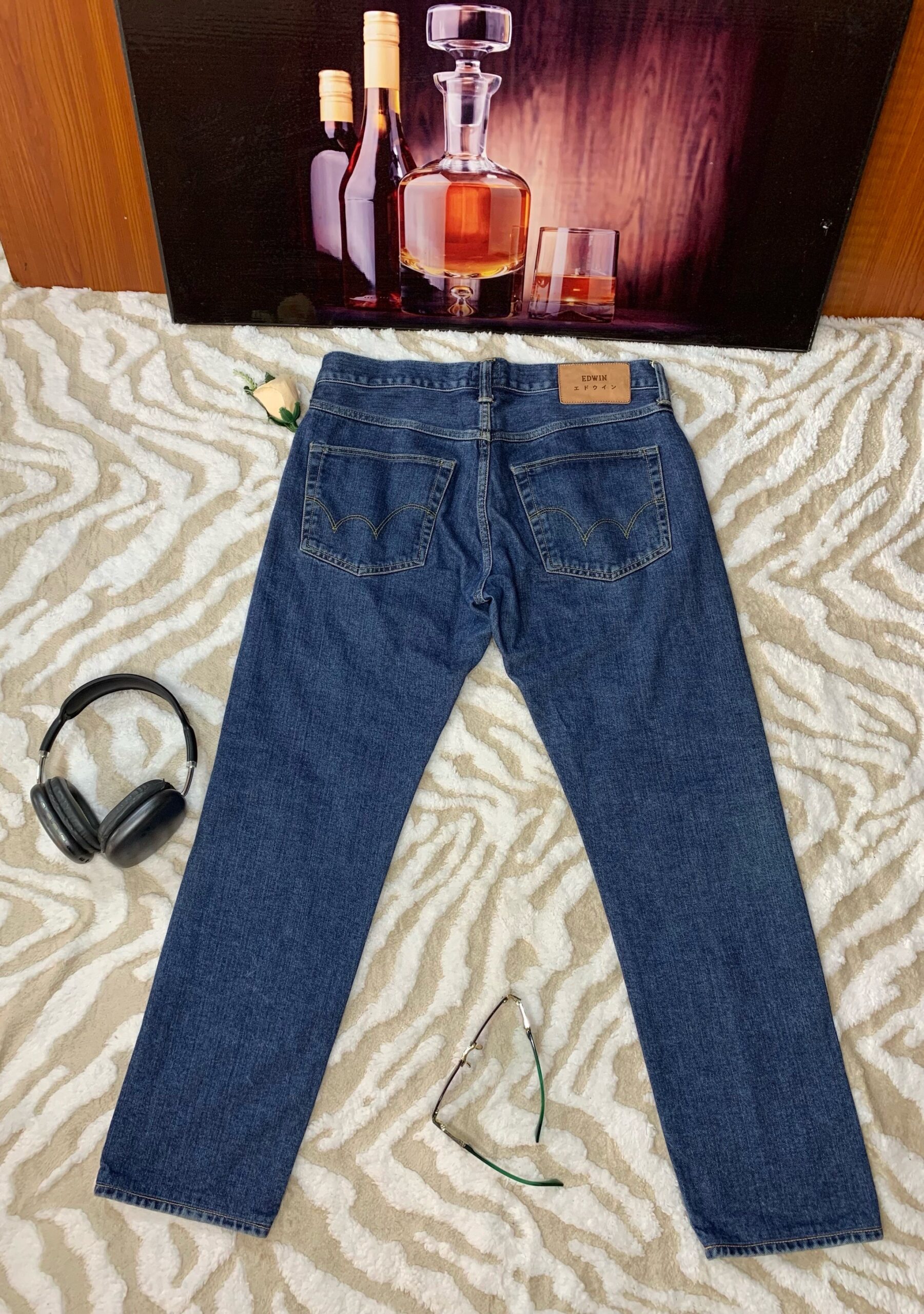 Women’s Slim Straight Denim Jeans – Casual Everyday Blue Jeans UK 3 Women’s Slim Straight Denim Jeans – Casual Everyday Blue Jeans UK - Image 3