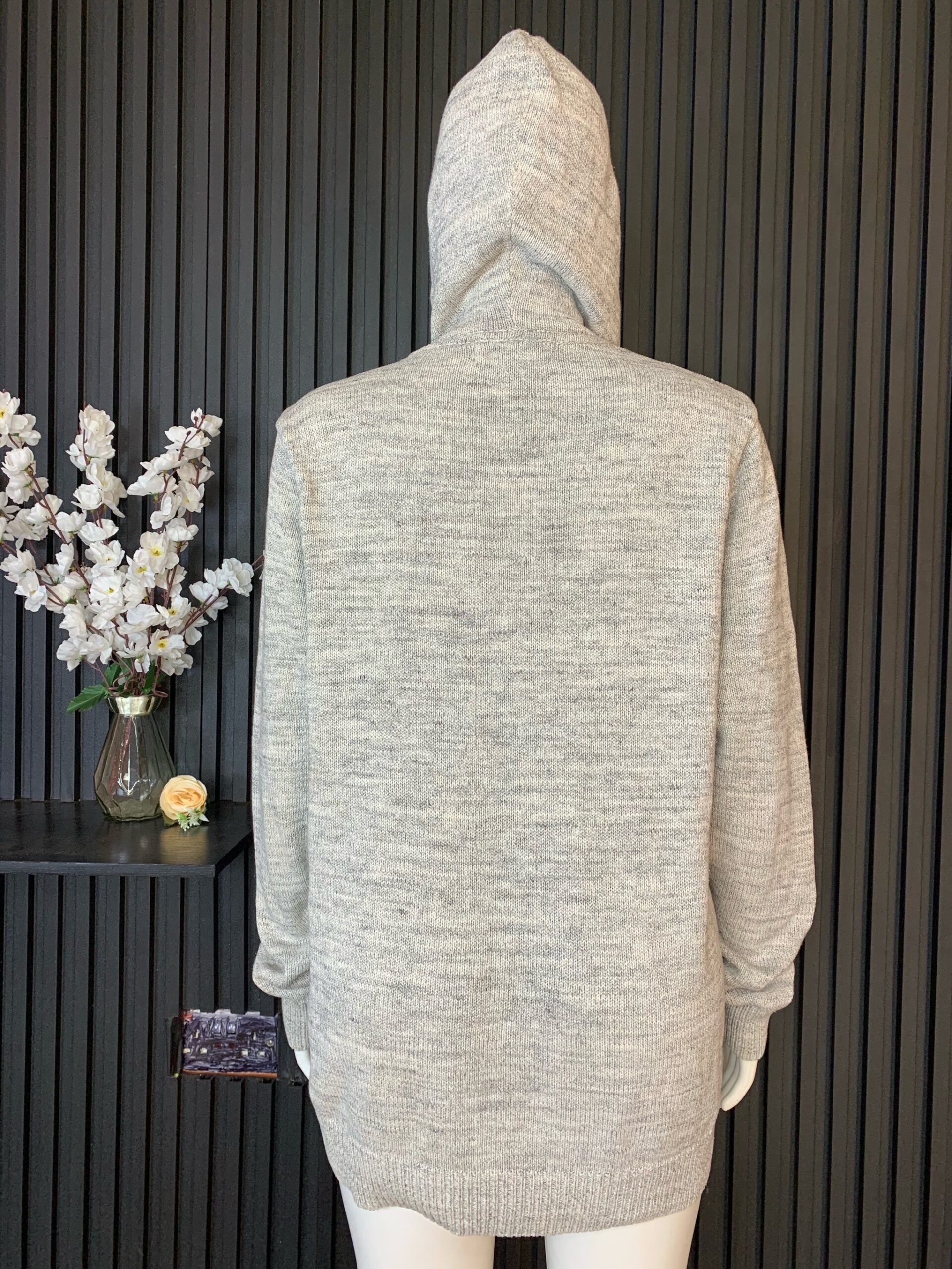 CozyEase Women’s Knit Hoodie Sweater – Casual Long Sleeve Hooded Knitwear Nigeria 3 CozyEase Women’s Knit Hoodie Sweater – Casual Long Sleeve Hooded Knitwear Nigeria - Image 3