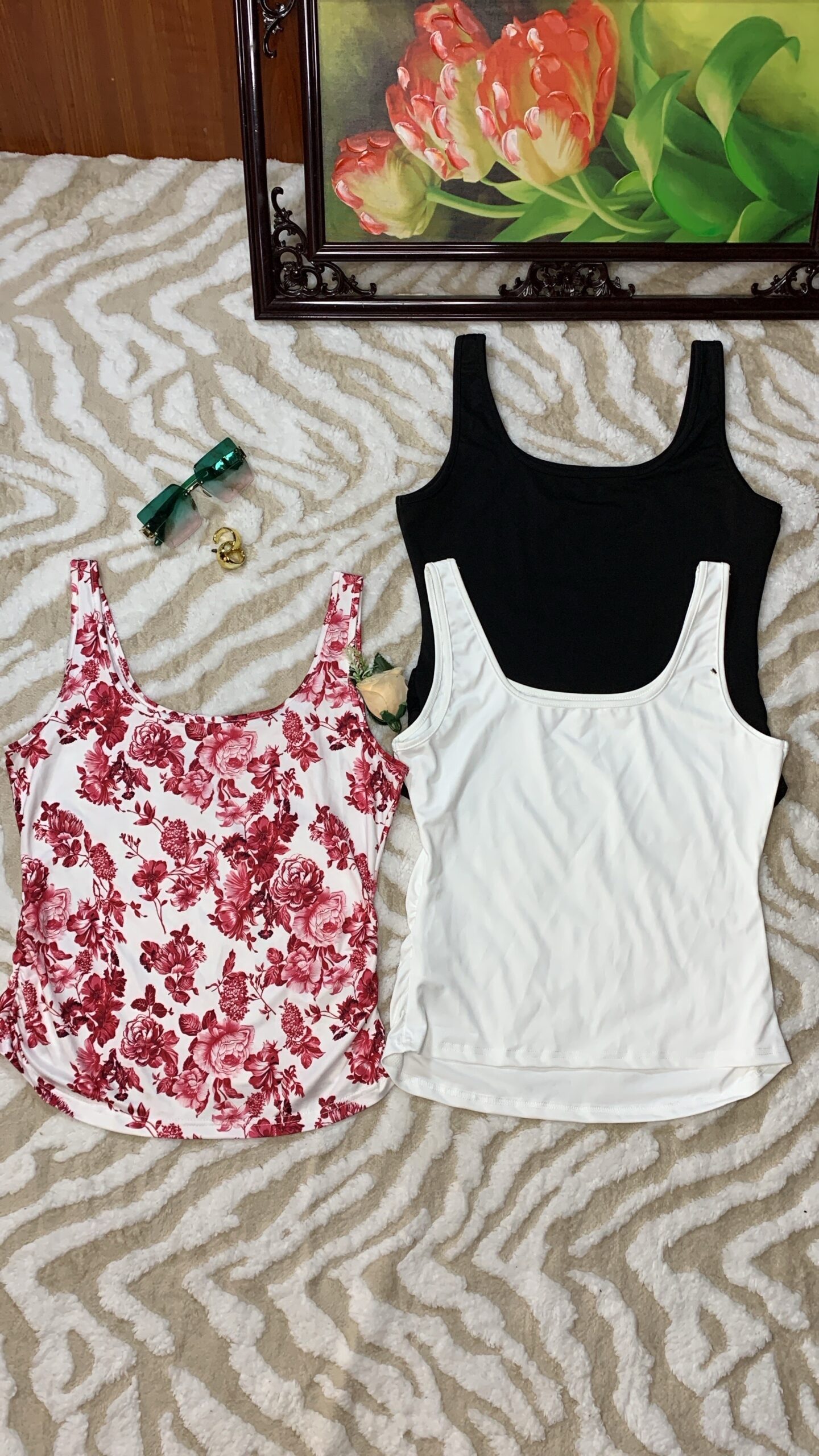 CharmLuxe Women’s Sleeveless Tank Top Collection – Premium Casual Fashion Tops Nigeria 4 CharmLuxe Women’s Sleeveless Tank Top Collection – Premium Casual Fashion Tops Nigeria - Image 4