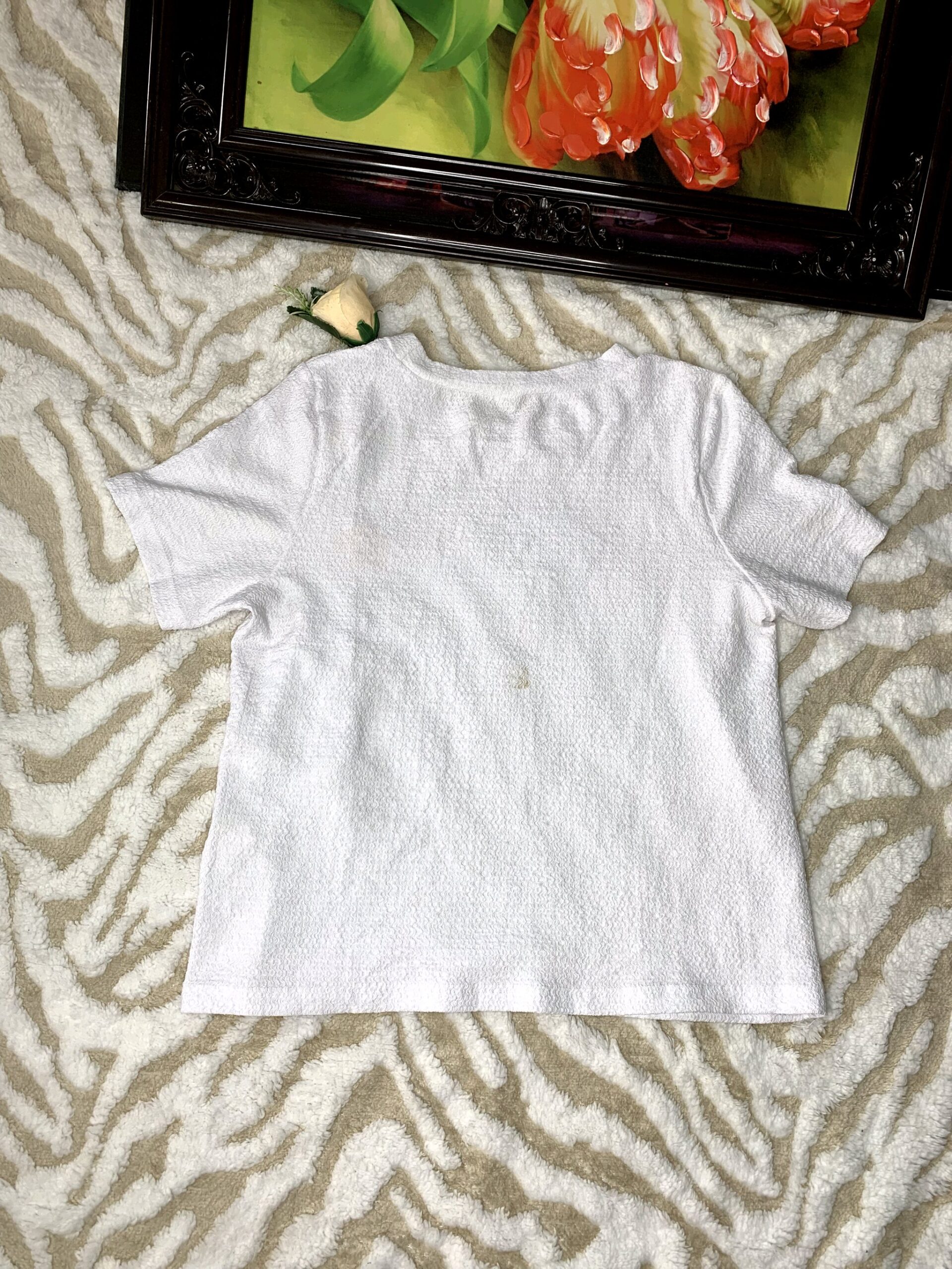 PureElegance Women’s Textured Button Detail Top – Casual Fashion Blouse Nigeria 3 PureElegance Women’s Textured Button Detail Top – Casual Fashion Blouse Nigeria - Image 3