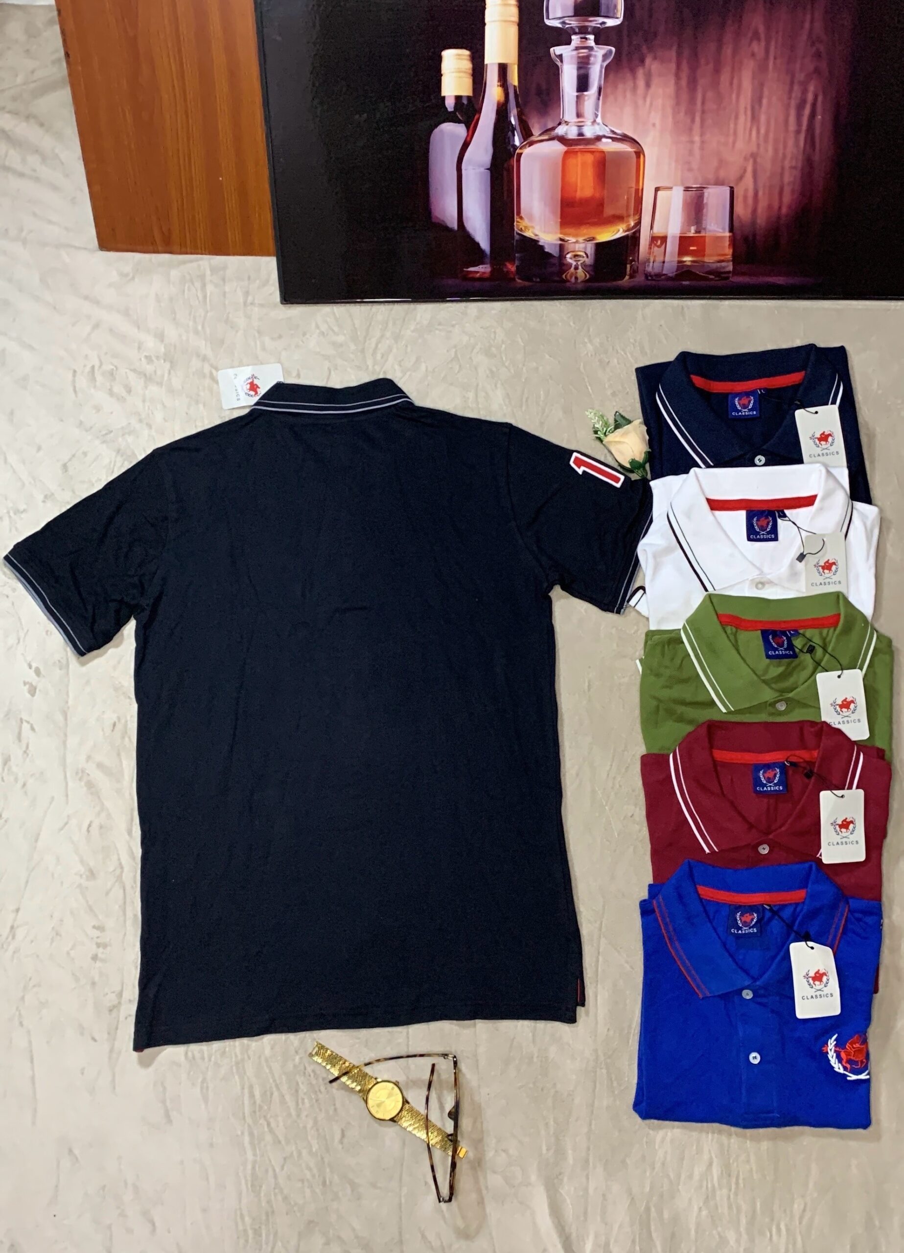 ClassicEdge Men’s Polo Shirt Collection – Premium Cotton Casual Polo Nigeria 3 ClassicEdge Men’s Polo Shirt Collection – Premium Cotton Casual Polo Nigeria - Image 3