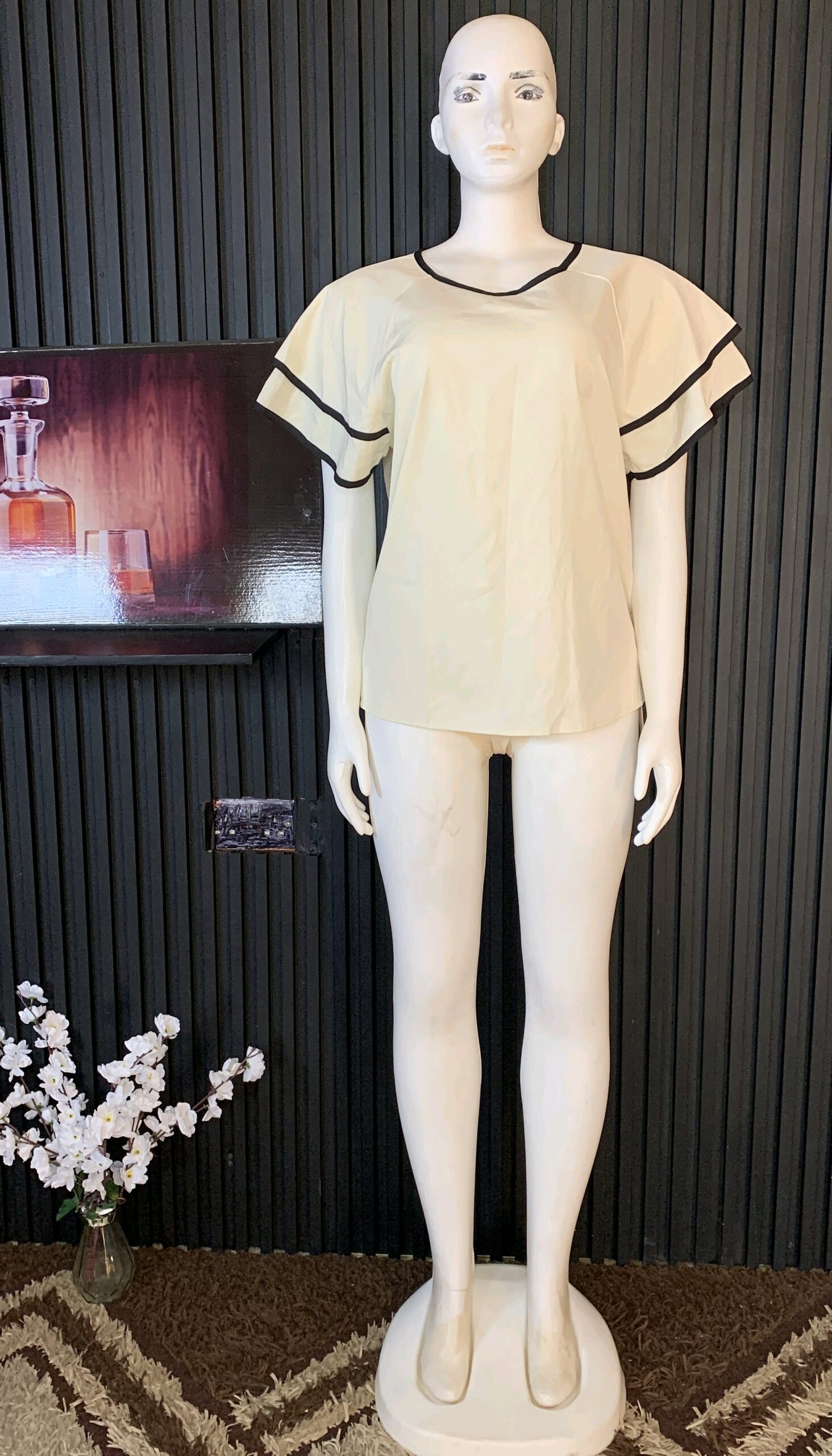 Elegant Chiffon Blouse Top 1 Elegant Chiffon Blouse Top