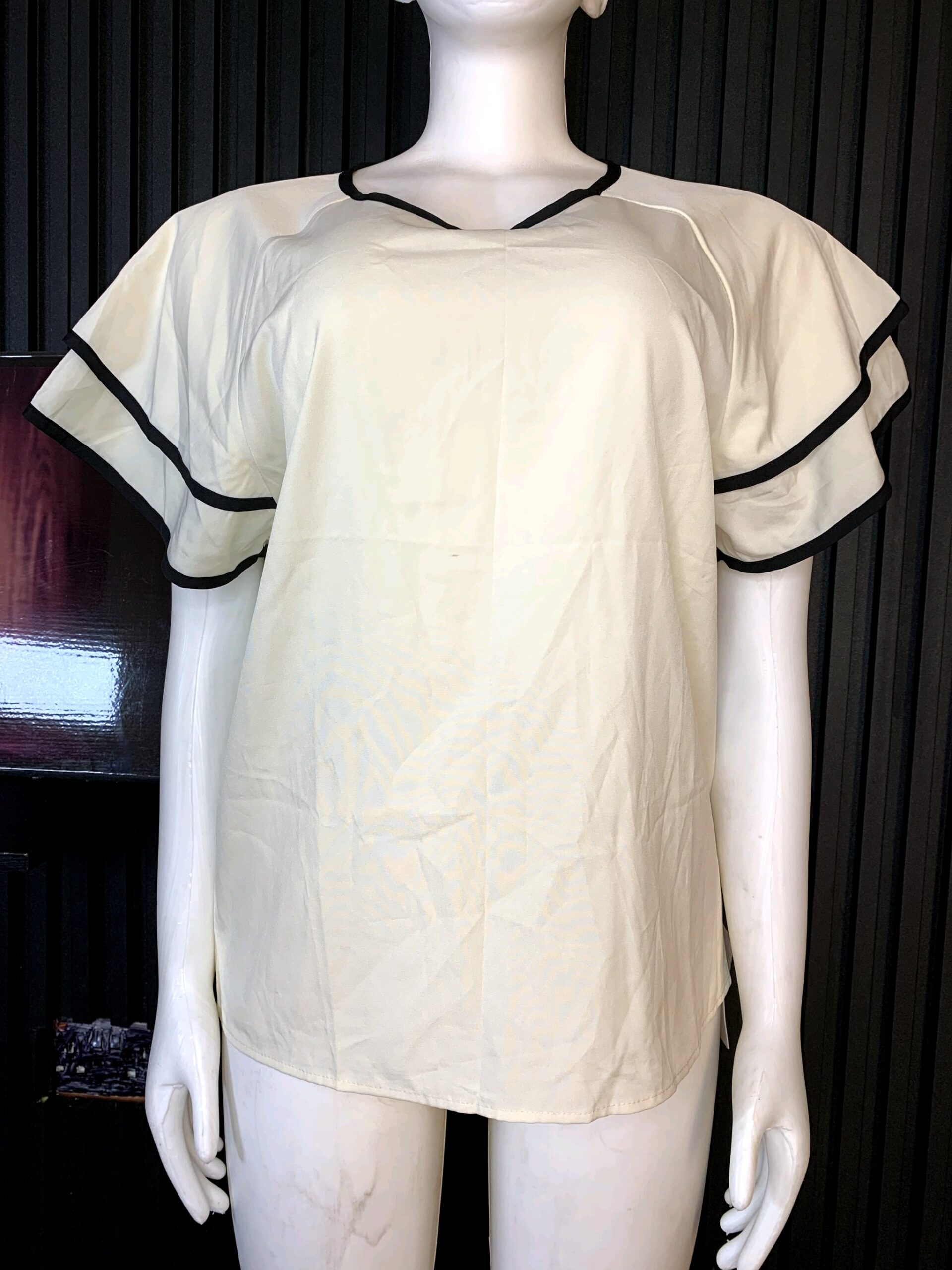 Elegant Chiffon Blouse Top 2 Elegant Chiffon Blouse Top - Image 2