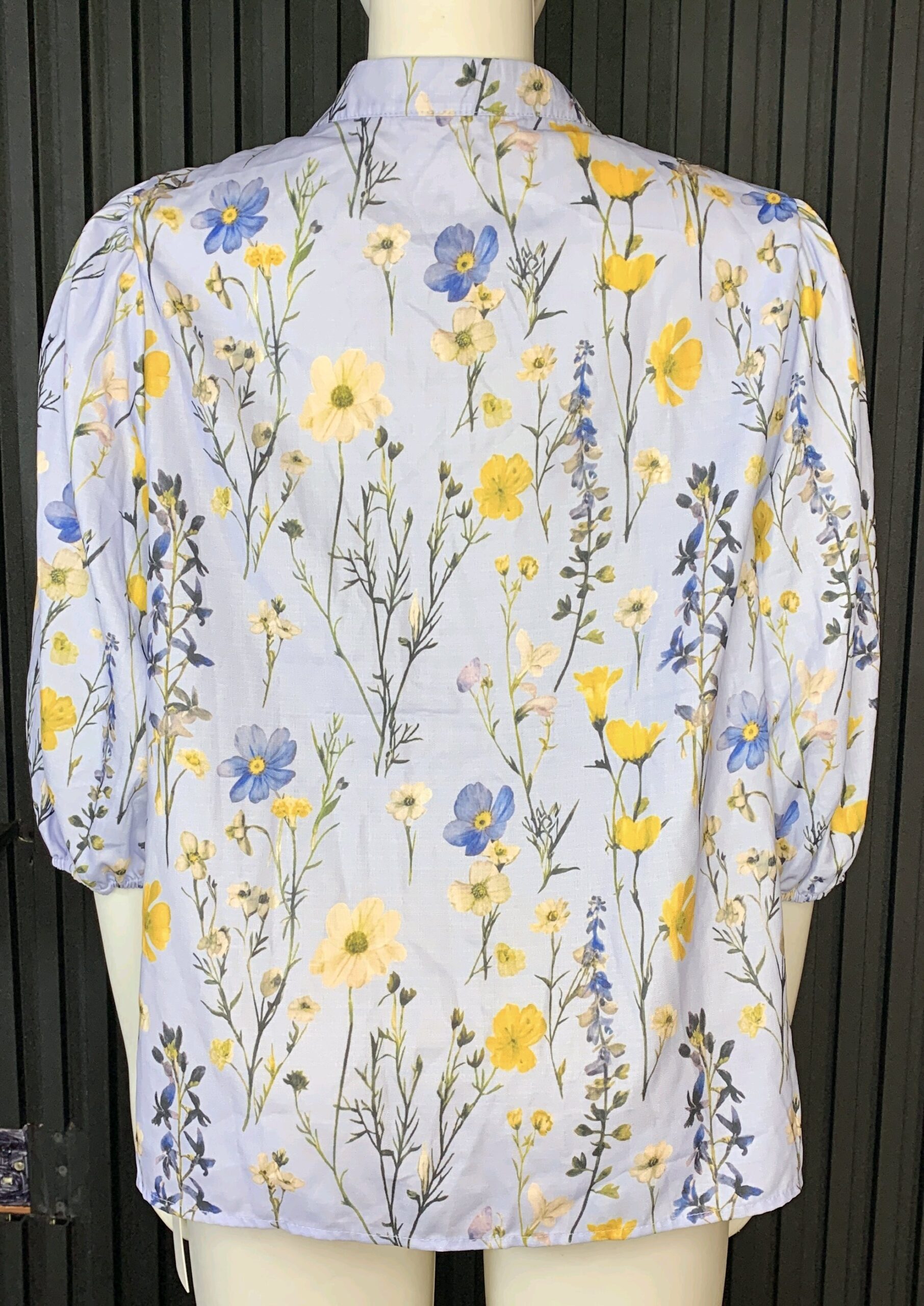 Floral Peplum Blouse 4 Floral Peplum Blouse - Image 4