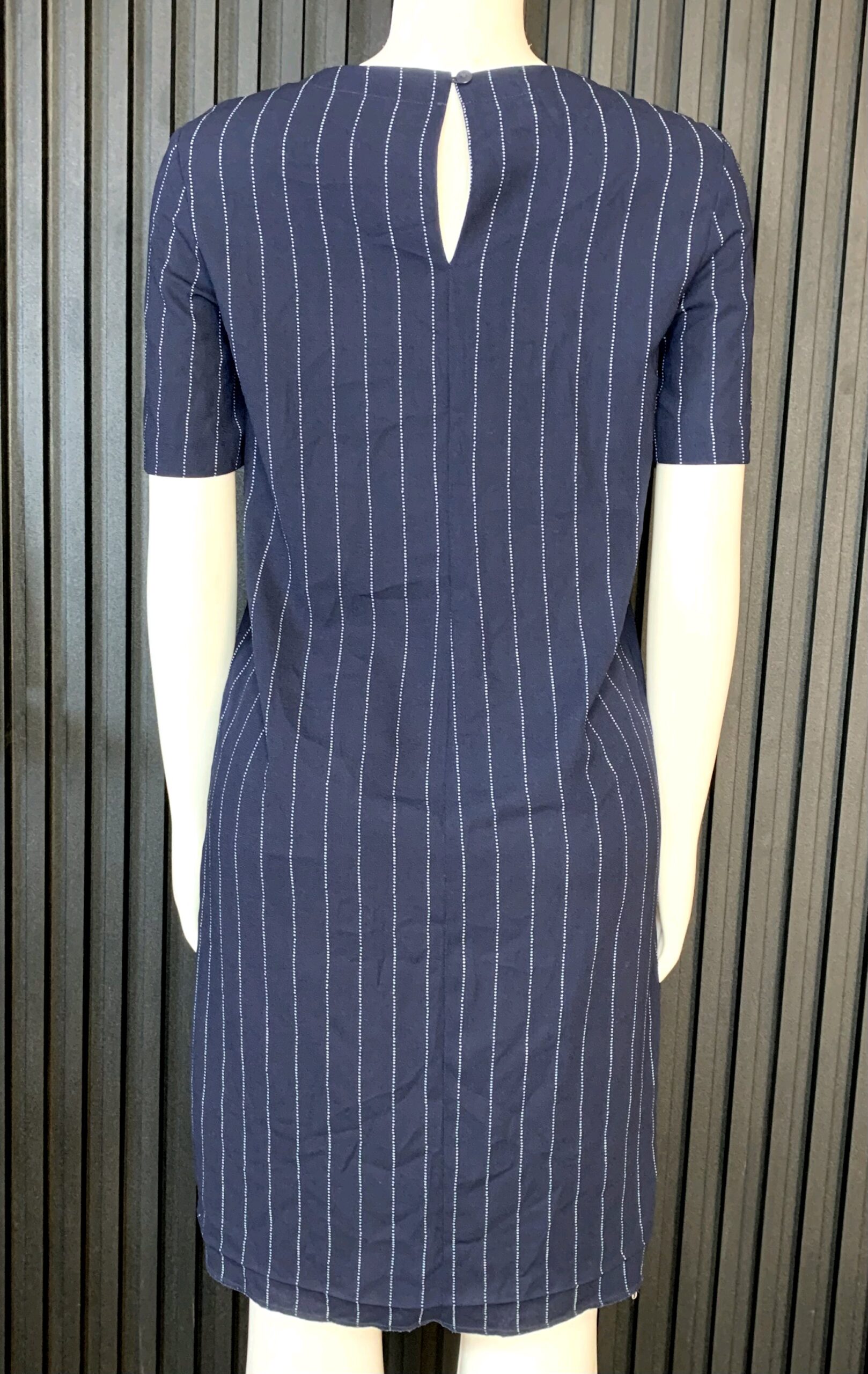 Stylish Pinstripe Corporate Dress 4 Stylish Pinstripe Corporate Dress - Image 4