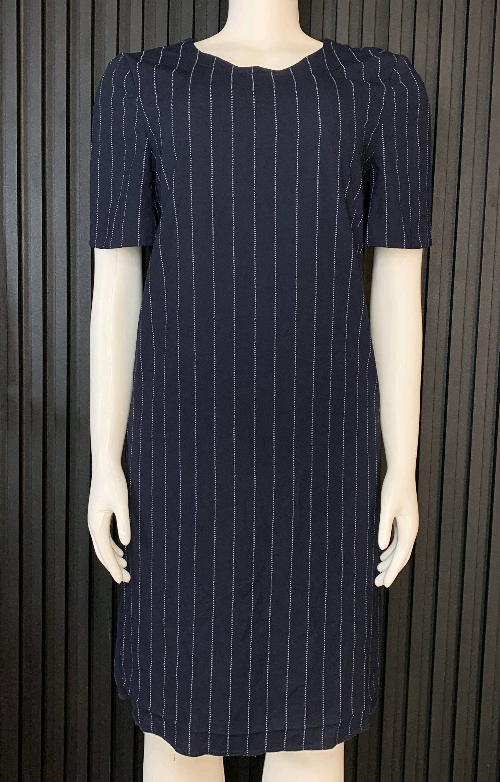 Stylish Pinstripe Corporate Dress 5 Stylish Pinstripe Corporate Dress - Image 5