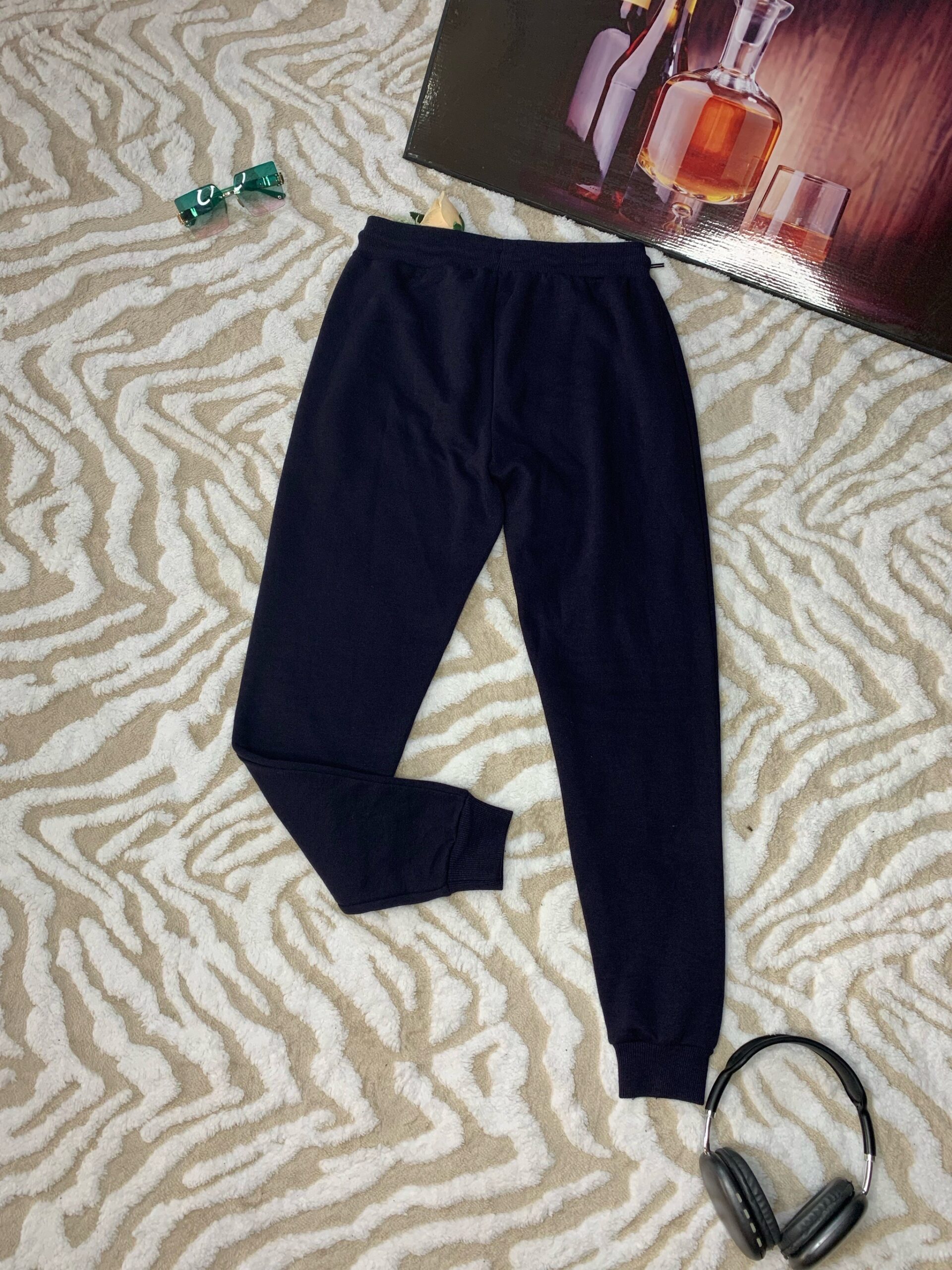Unisex Navy Joggers Pants 4 Unisex Navy Joggers Pants - Image 4