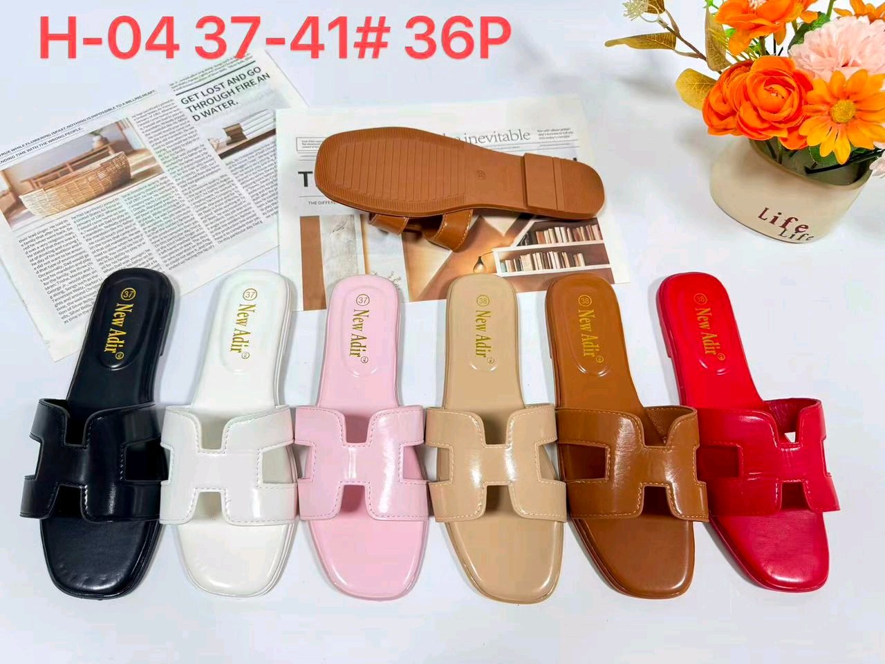 Hermes flat slippers 1 Hermes flat slippers