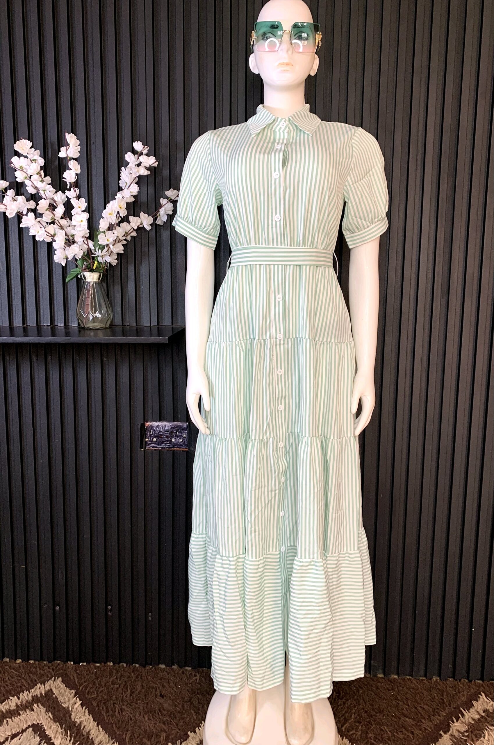 Striped Maxi Dress 1 Striped Maxi Dress