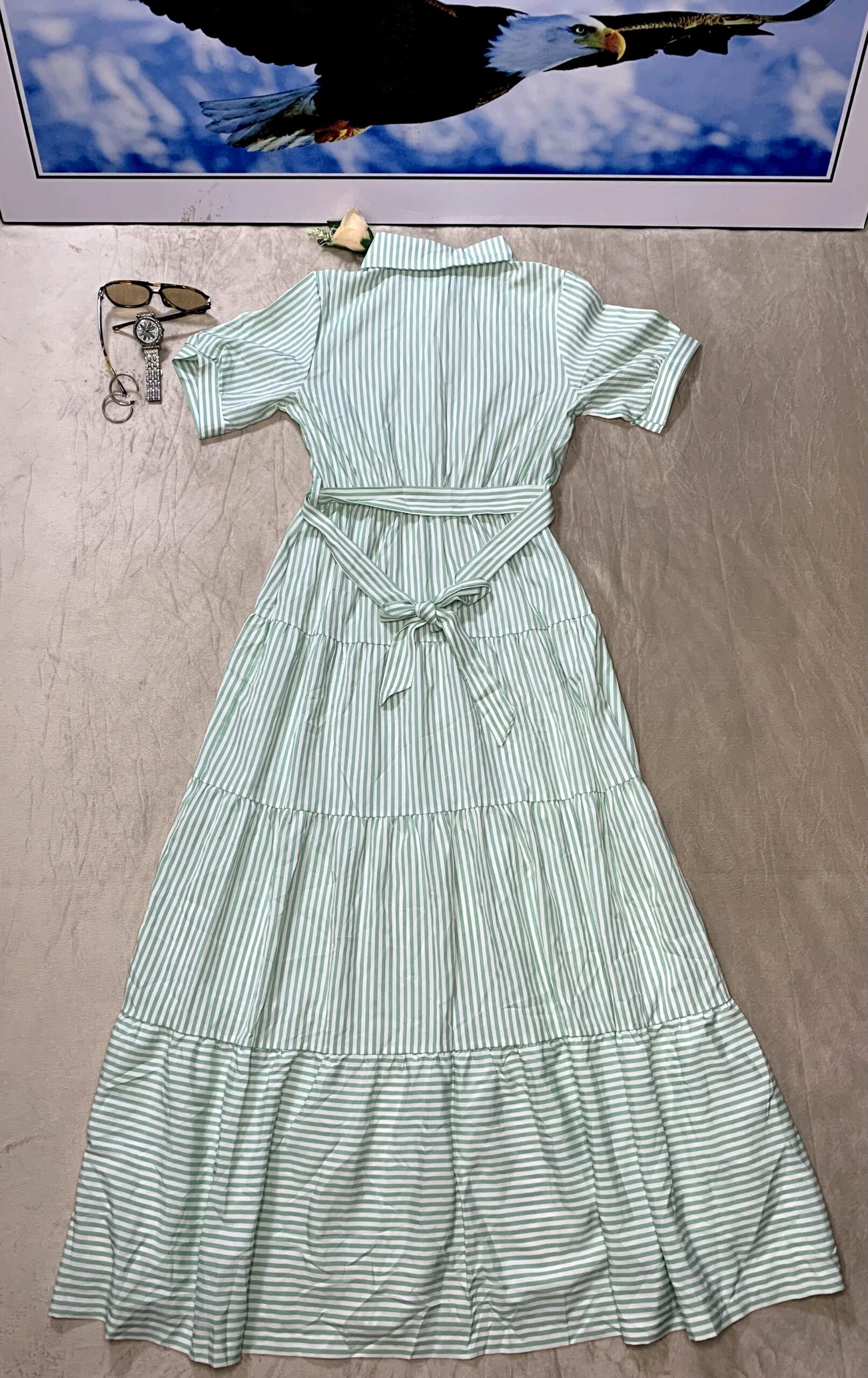 Striped Maxi Dress 3 Striped Maxi Dress - Image 3