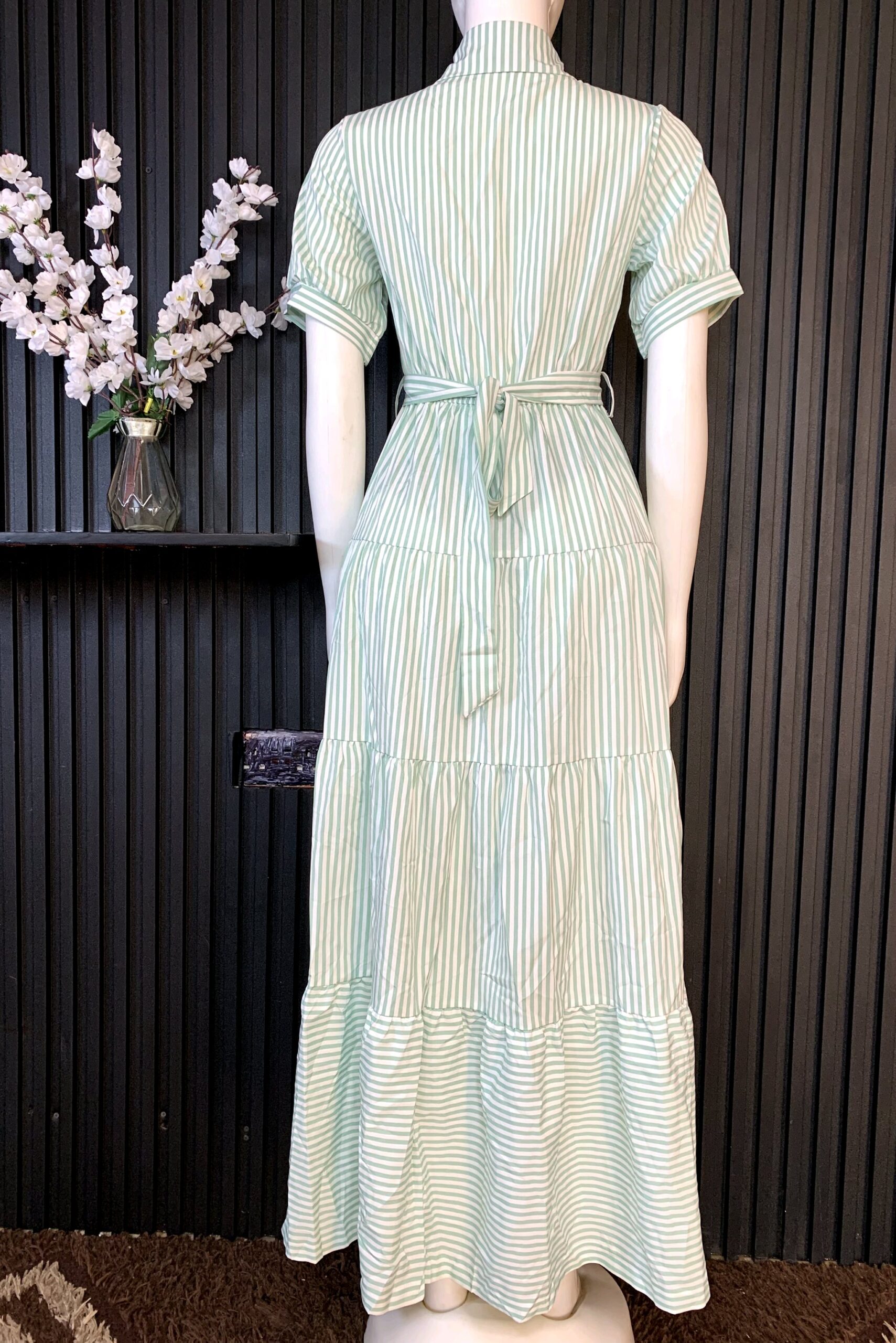 Striped Maxi Dress 4 Striped Maxi Dress - Image 4