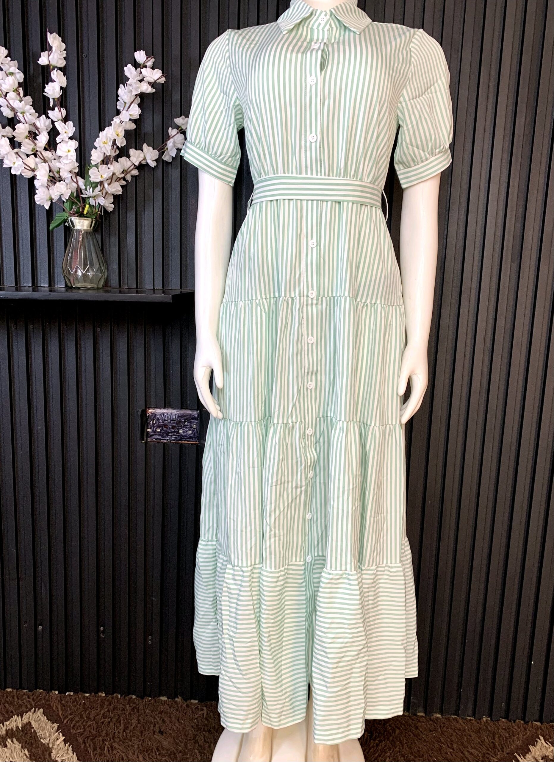 Striped Maxi Dress 5 Striped Maxi Dress - Image 5