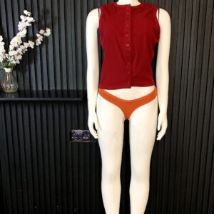 Home 16 Ribbed Sleeveless Crop Top