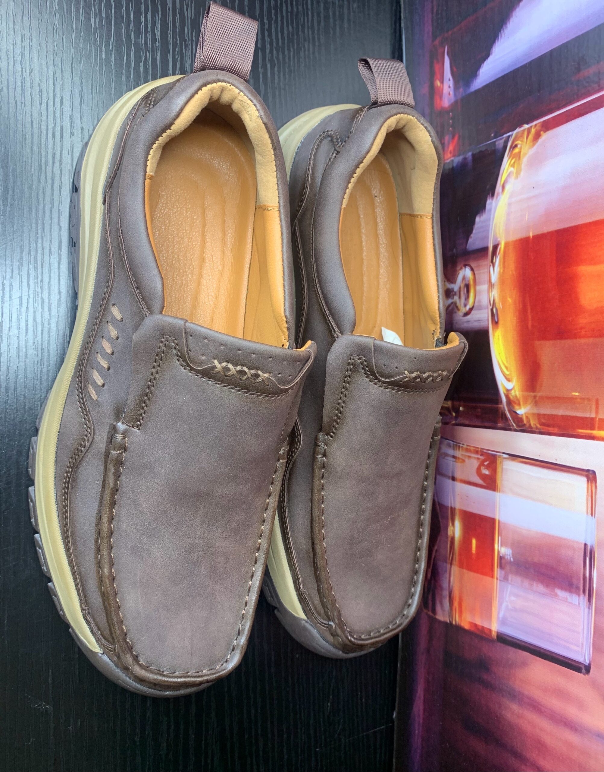 Leather Slip On Loafers 2 Leather Slip On Loafers - Image 2