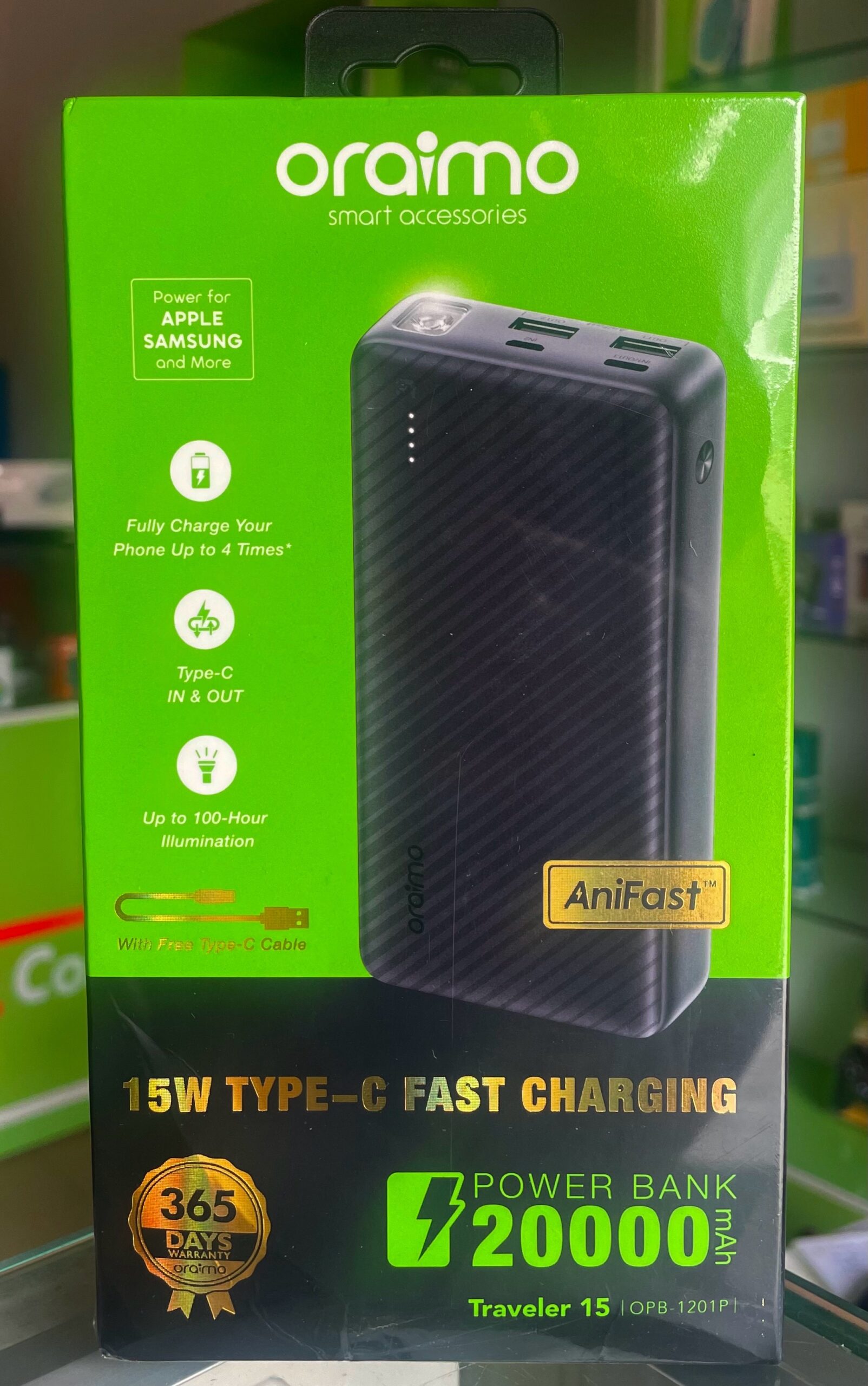 Powerful Oraimo 20000mAh Power Bank 1 Powerful Oraimo 20000mAh Power Bank