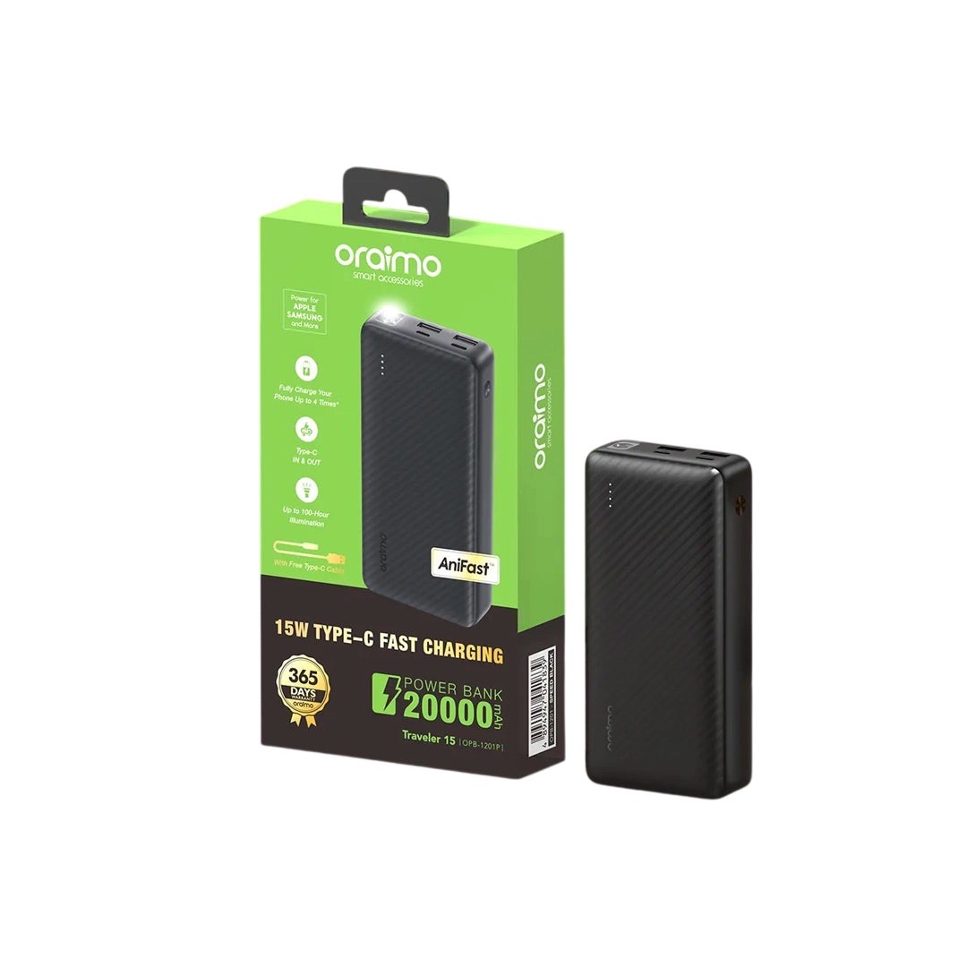 Powerful Oraimo 20000mAh Power Bank 2 Powerful Oraimo 20000mAh Power Bank - Image 2