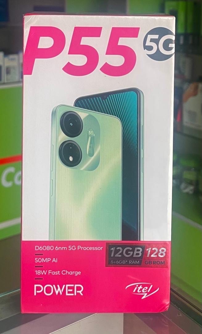 Revolutionary Itel P55 5G Smartphone 128RAM + 6GB 1 Revolutionary Itel P55 5G Smartphone 128RAM + 6GB