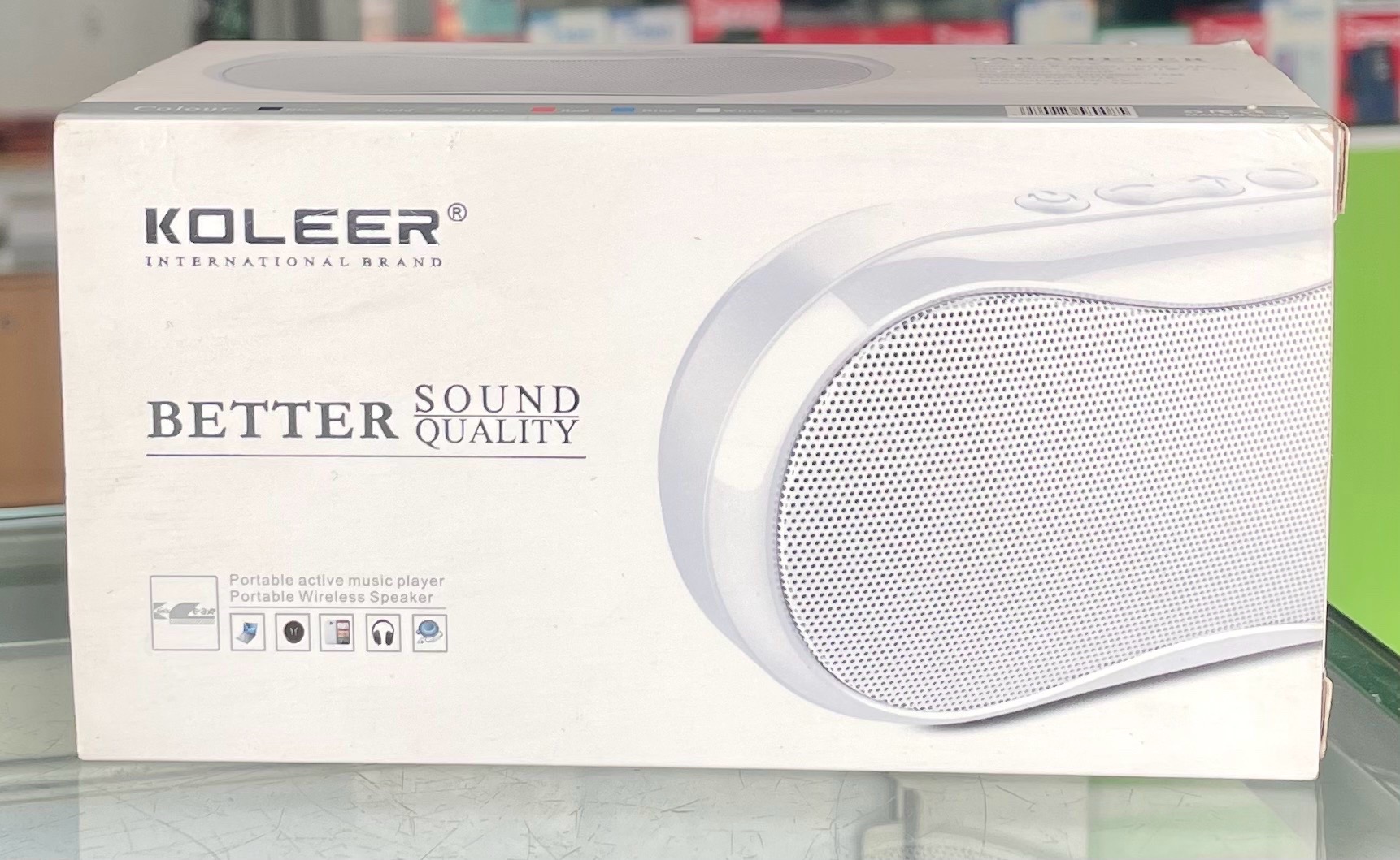 KOLEER Portable Wireless Bluetooth Speaker 1 KOLEER Portable Wireless Bluetooth Speaker