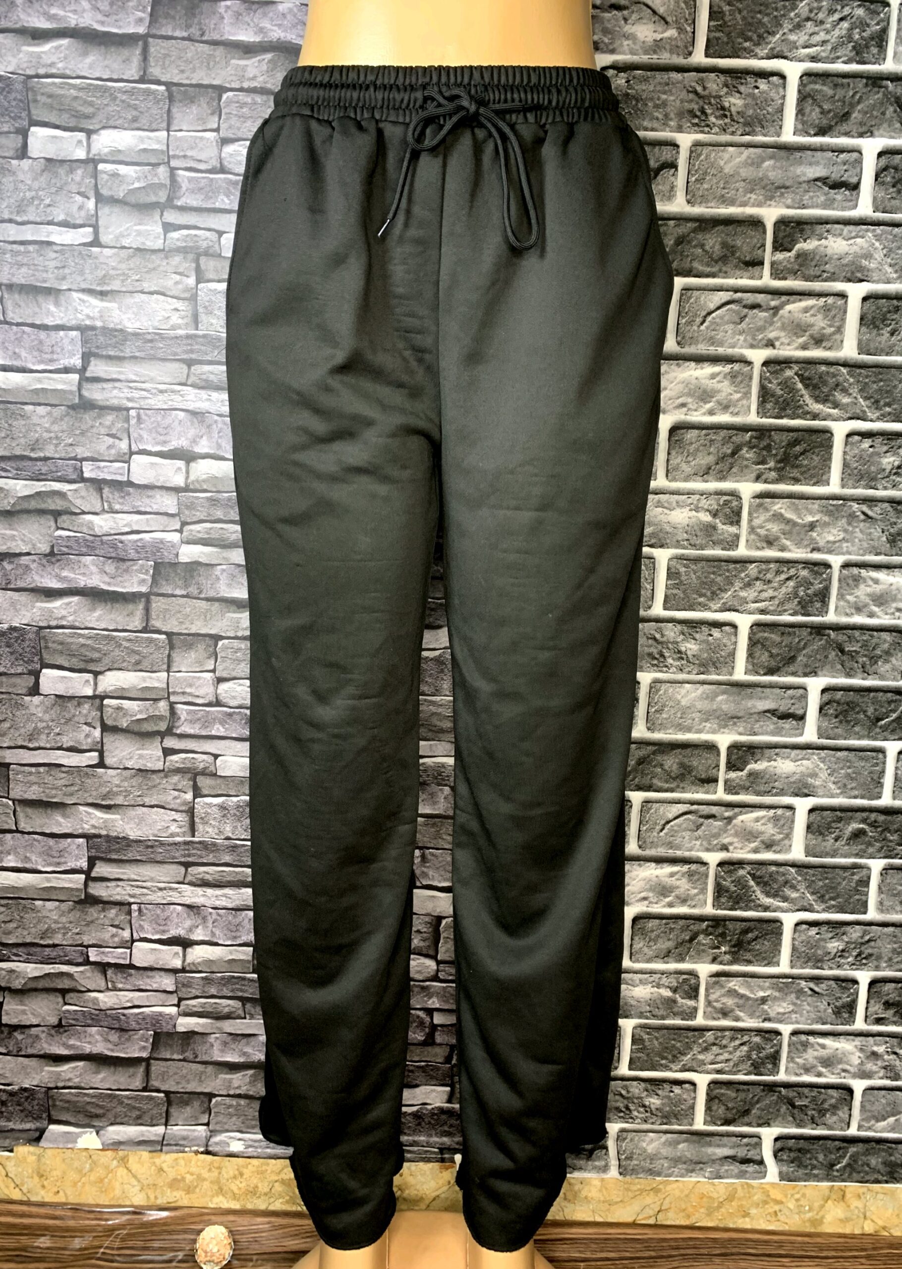 Black Unisex Jogger 2 Black Unisex Jogger - Image 2