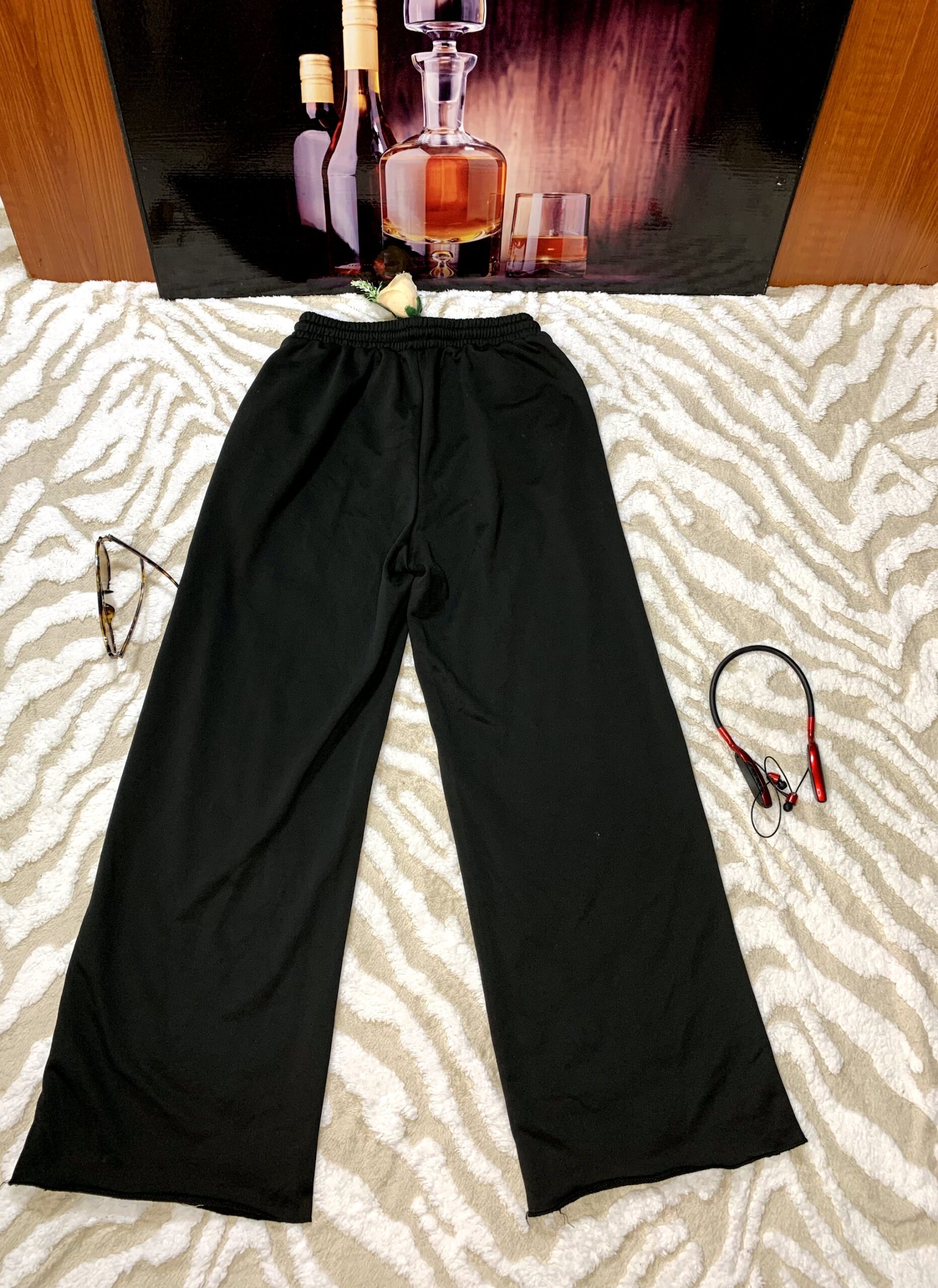 Black Unisex Jogger 3 Black Unisex Jogger - Image 3