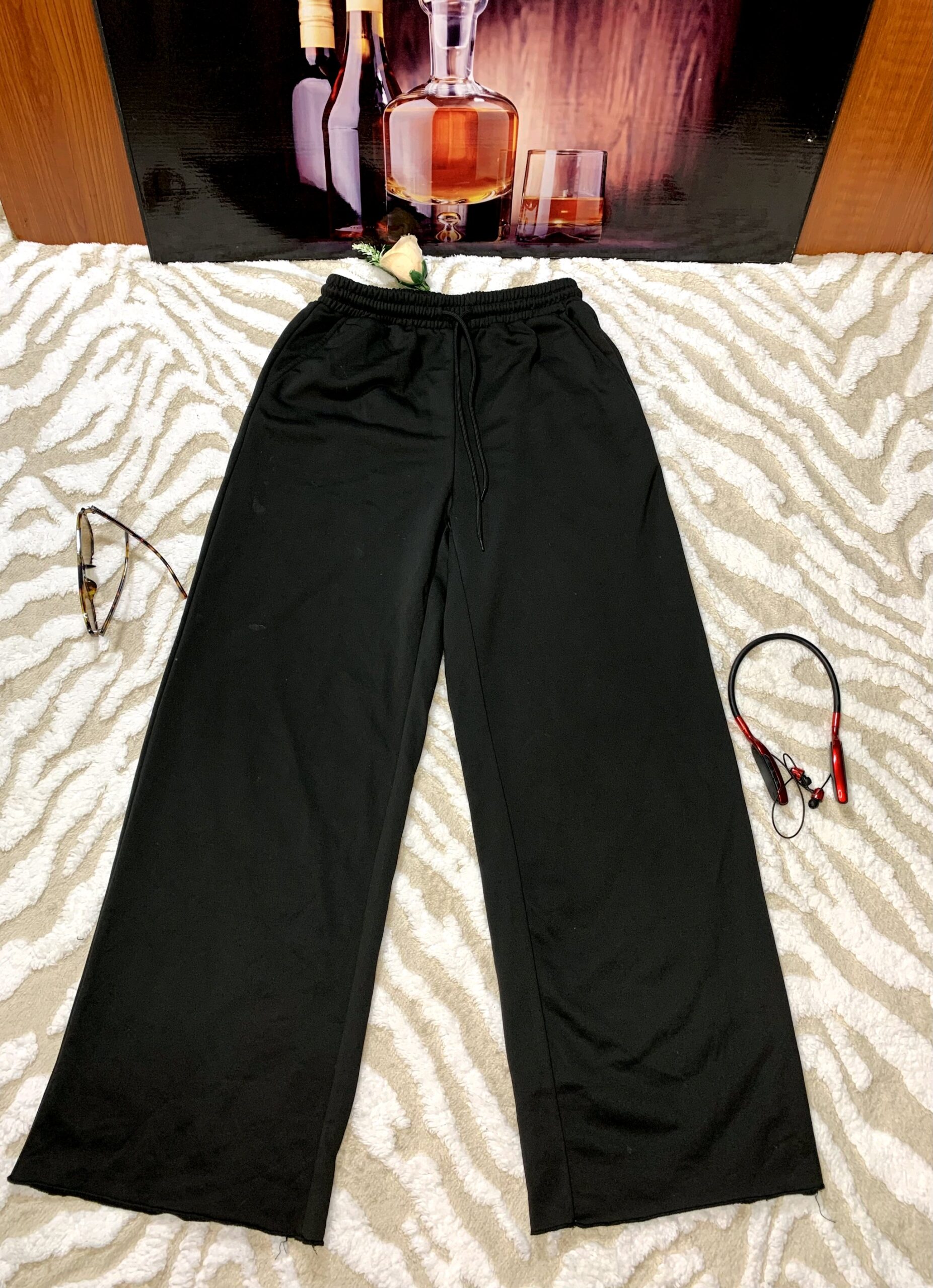 Black Unisex Jogger 4 Black Unisex Jogger - Image 4