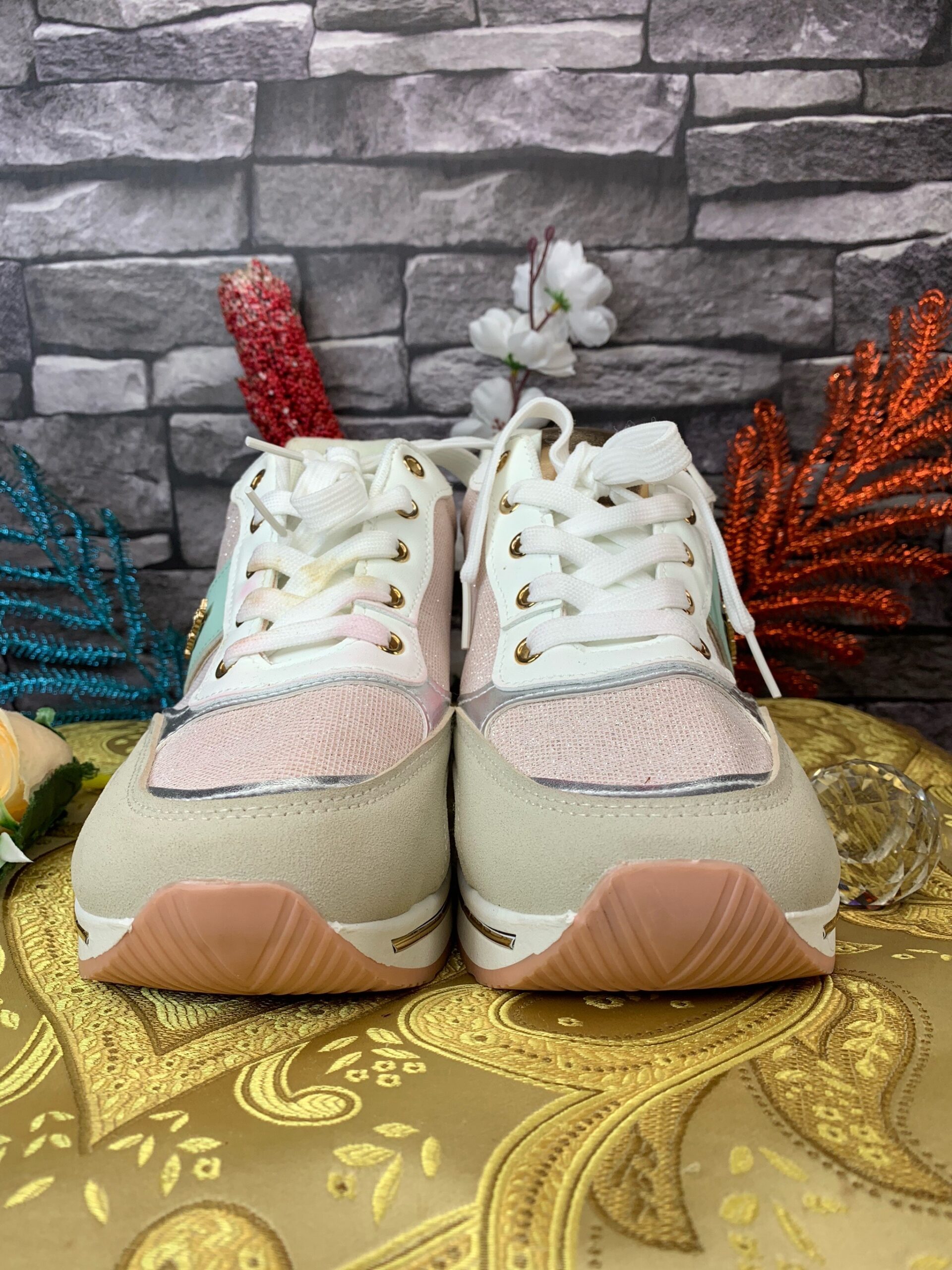 Women Chunky Platform Sneakers 2 Women Chunky Platform Sneakers - Image 2