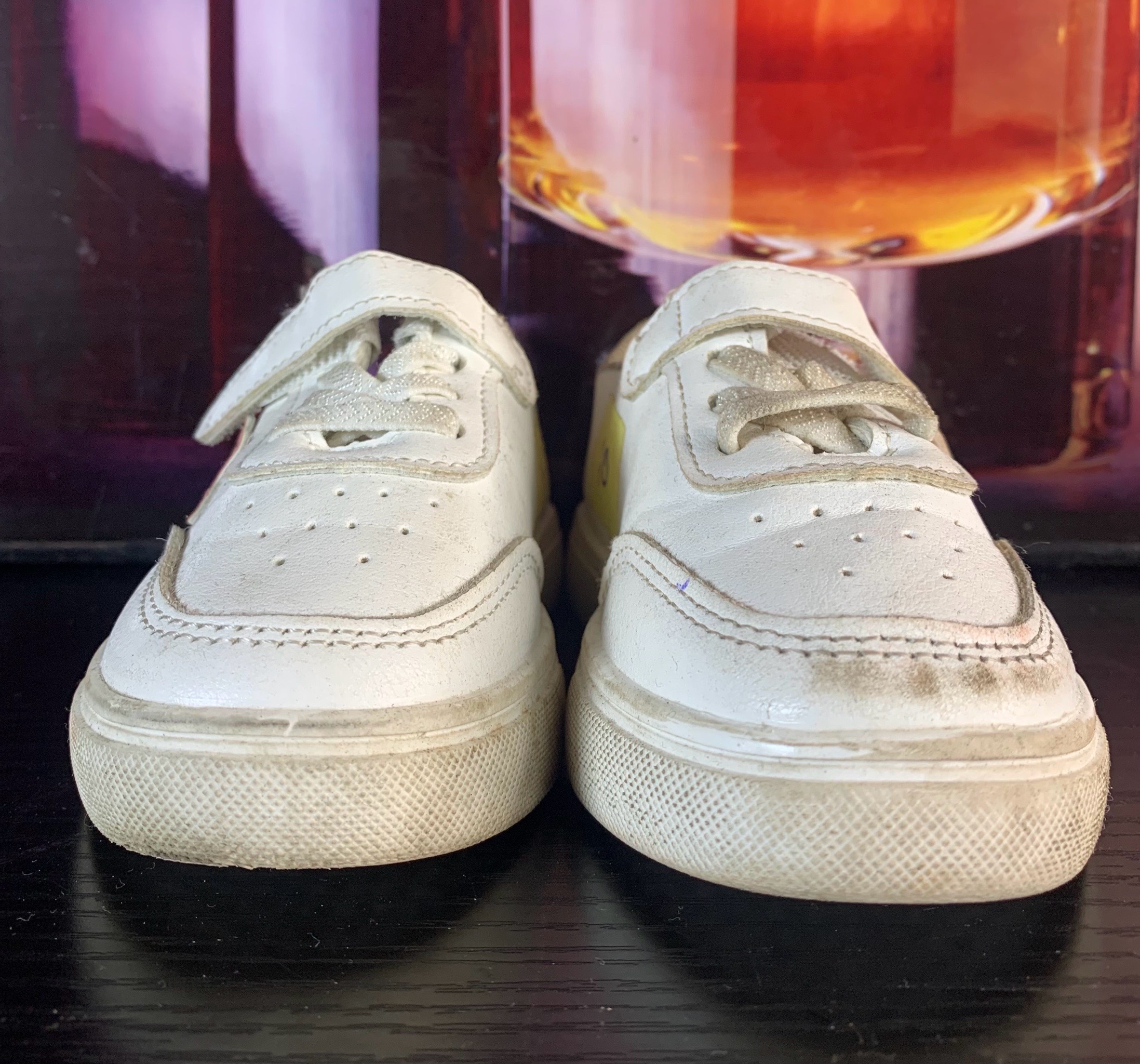 Toddler Girls White Sneakers 2 Toddler Girls White Sneakers - Image 2